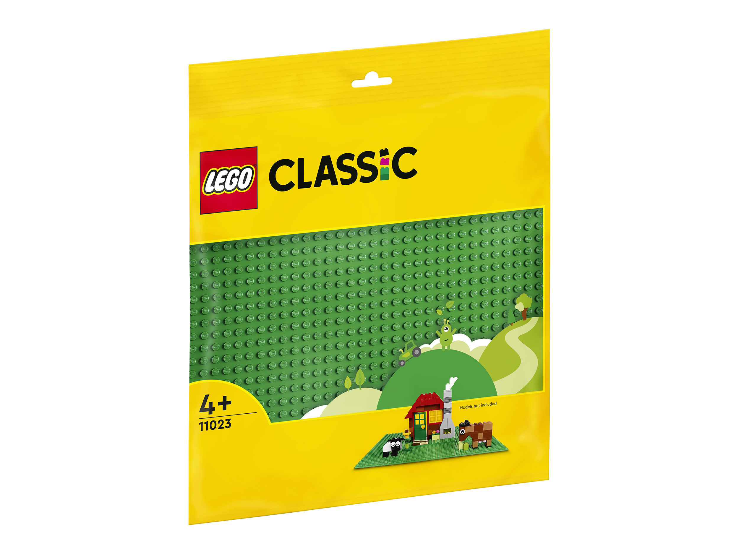 Конструктор LEGO Classic Зеленая базовая пластина 11023 1 дет. - фото 5