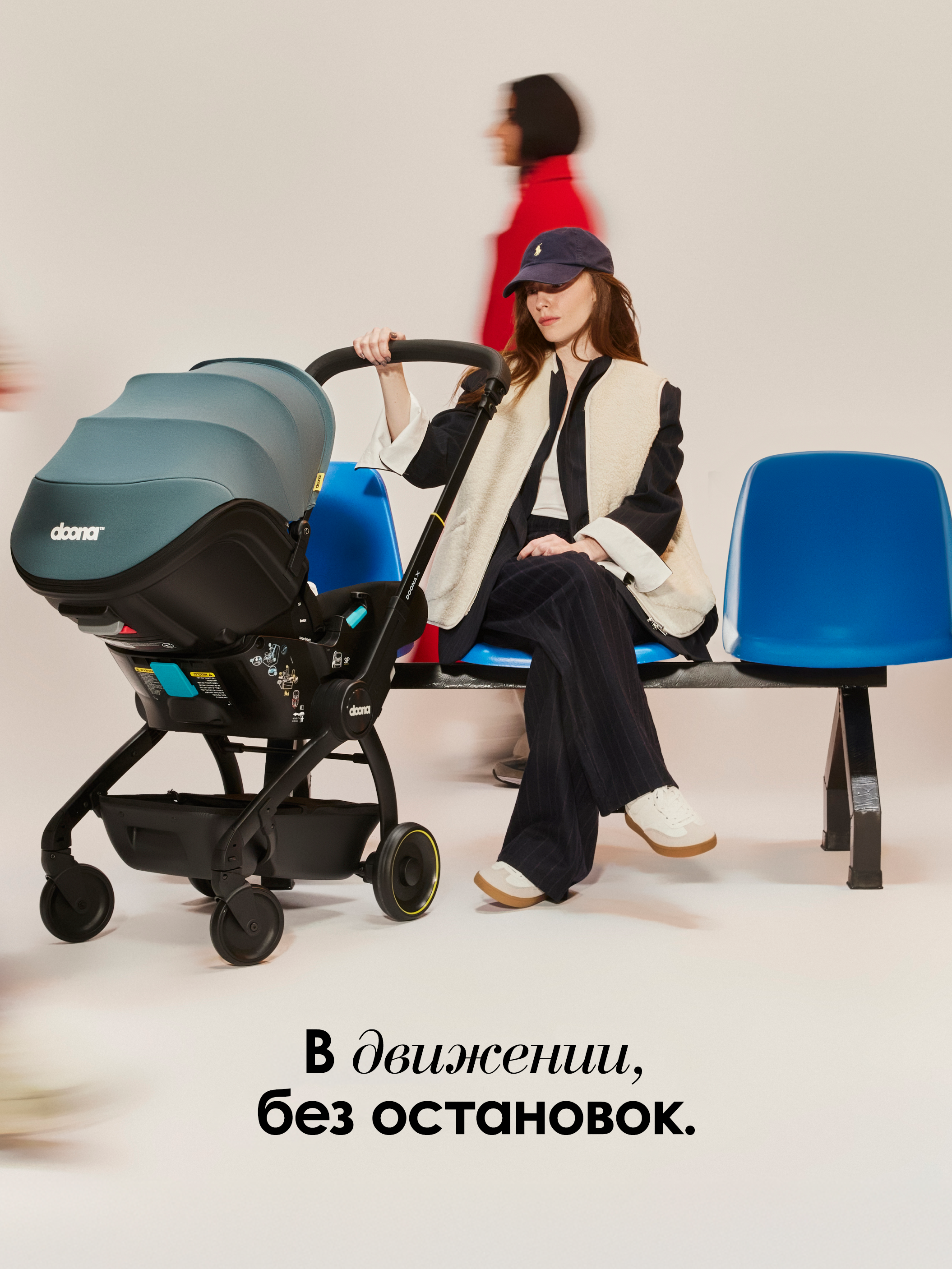 Автокресло Doona X Ocean Blue Isofix 0 (0 -13 кг) - фото 14