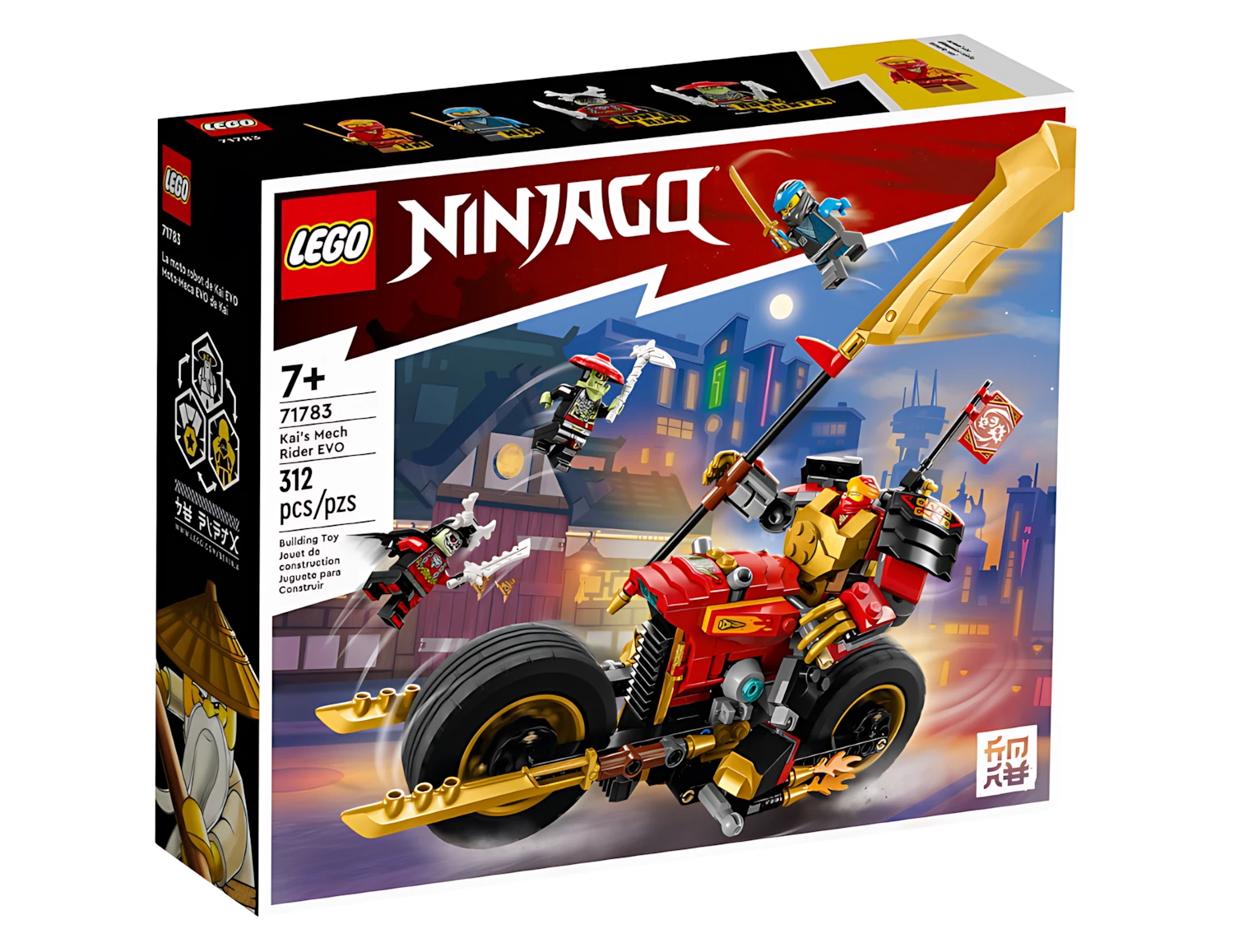 Конструктор LEGO NINJAGO 71783 303 дет. - фото 1
