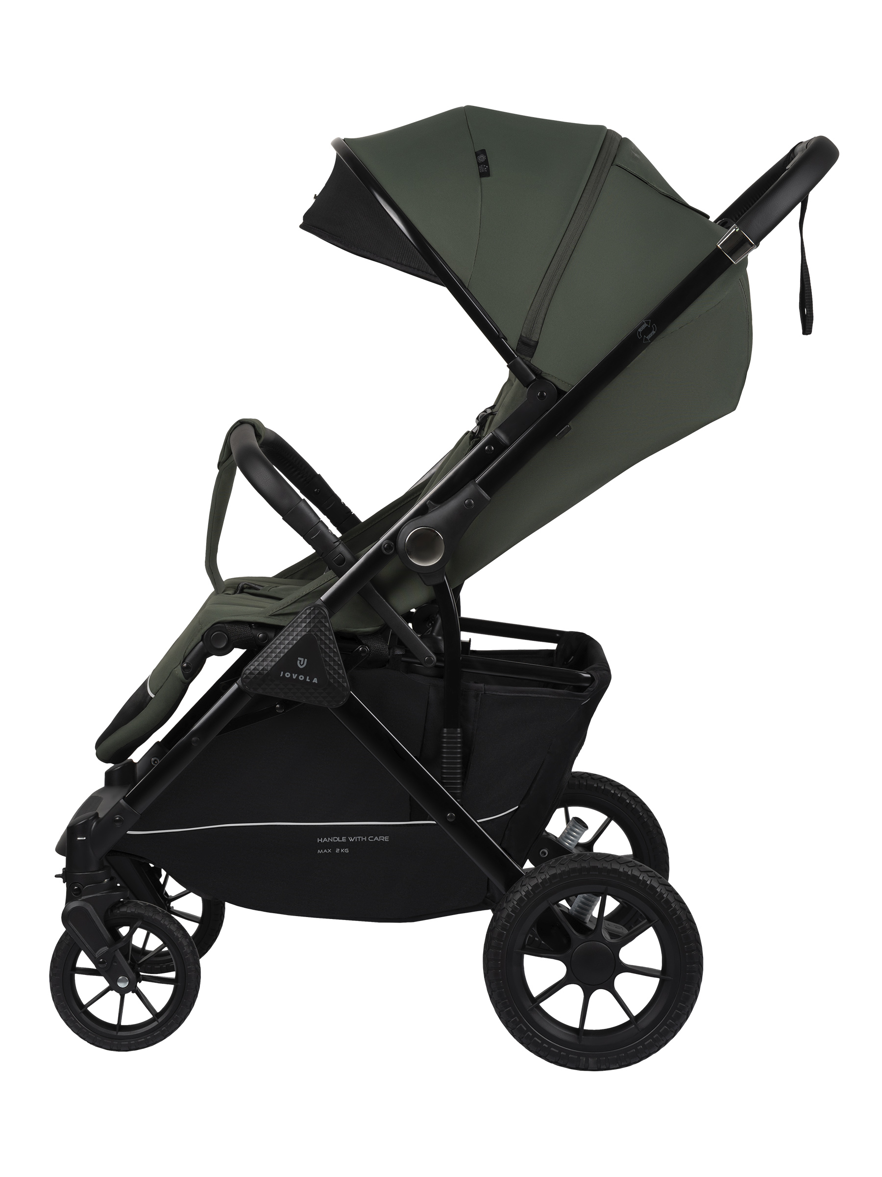Коляска прогулочная JOVOLA Magma Plus зеленый - фото 19