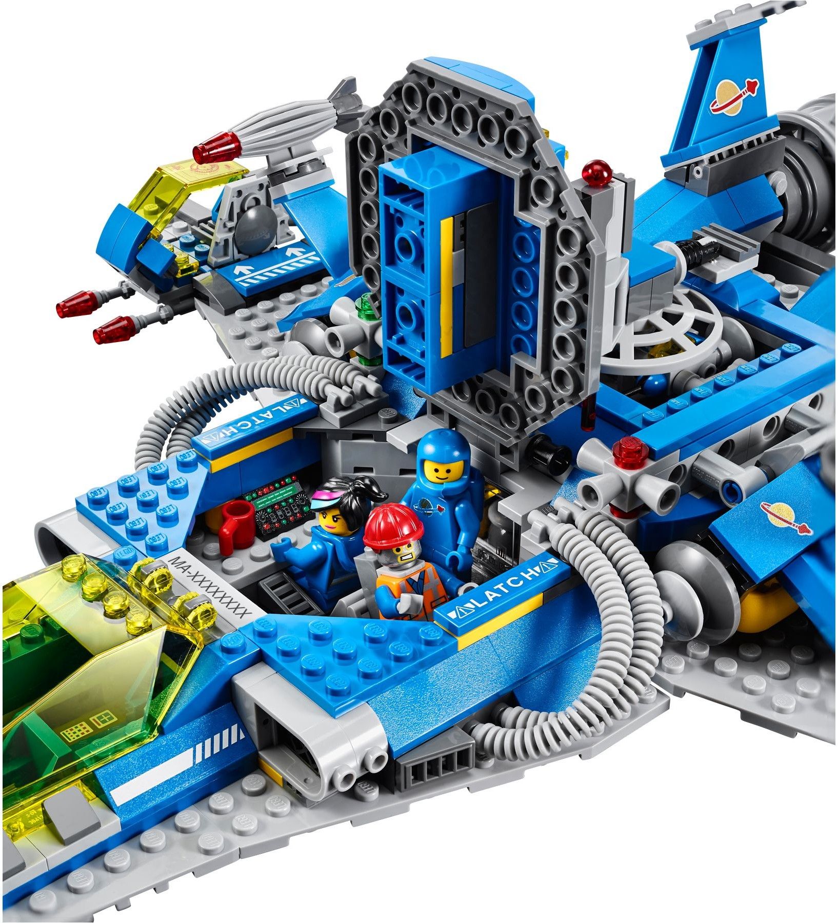 Конструктор LEGO Movie 2 Космический корабль Бенни 940 дет. - фото 7