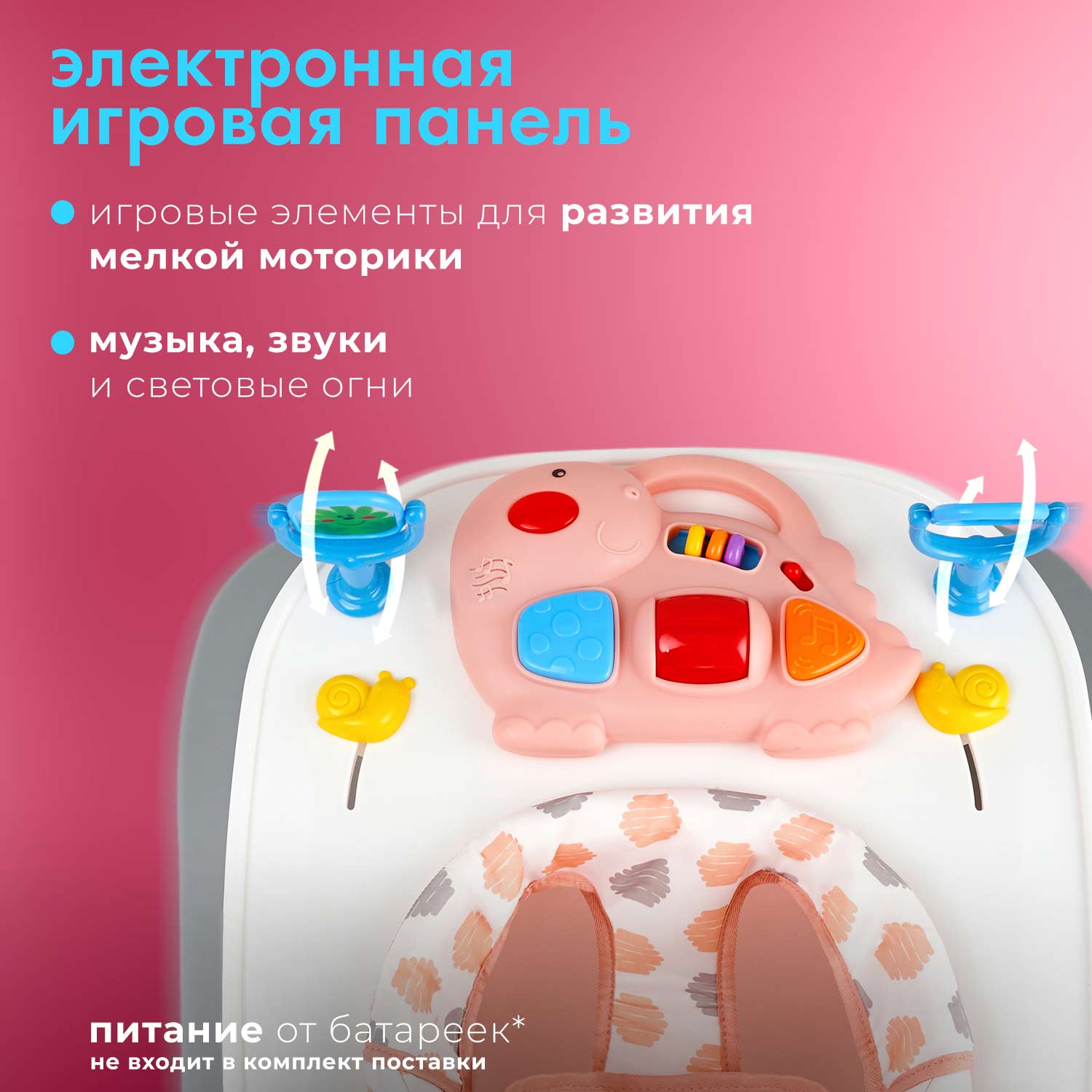 Ходунки Nuovita Avvio Dino - фото 5