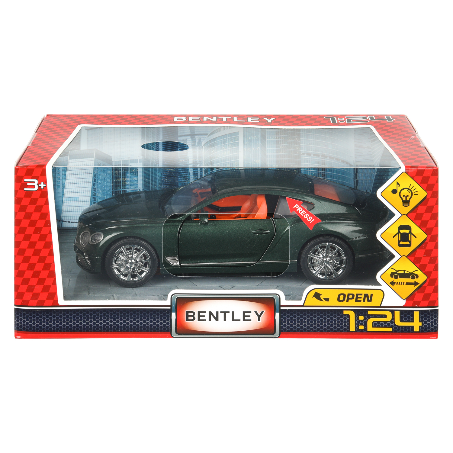 Автомобиль Huada Toys Bentley 1:34 404689 - фото 1
