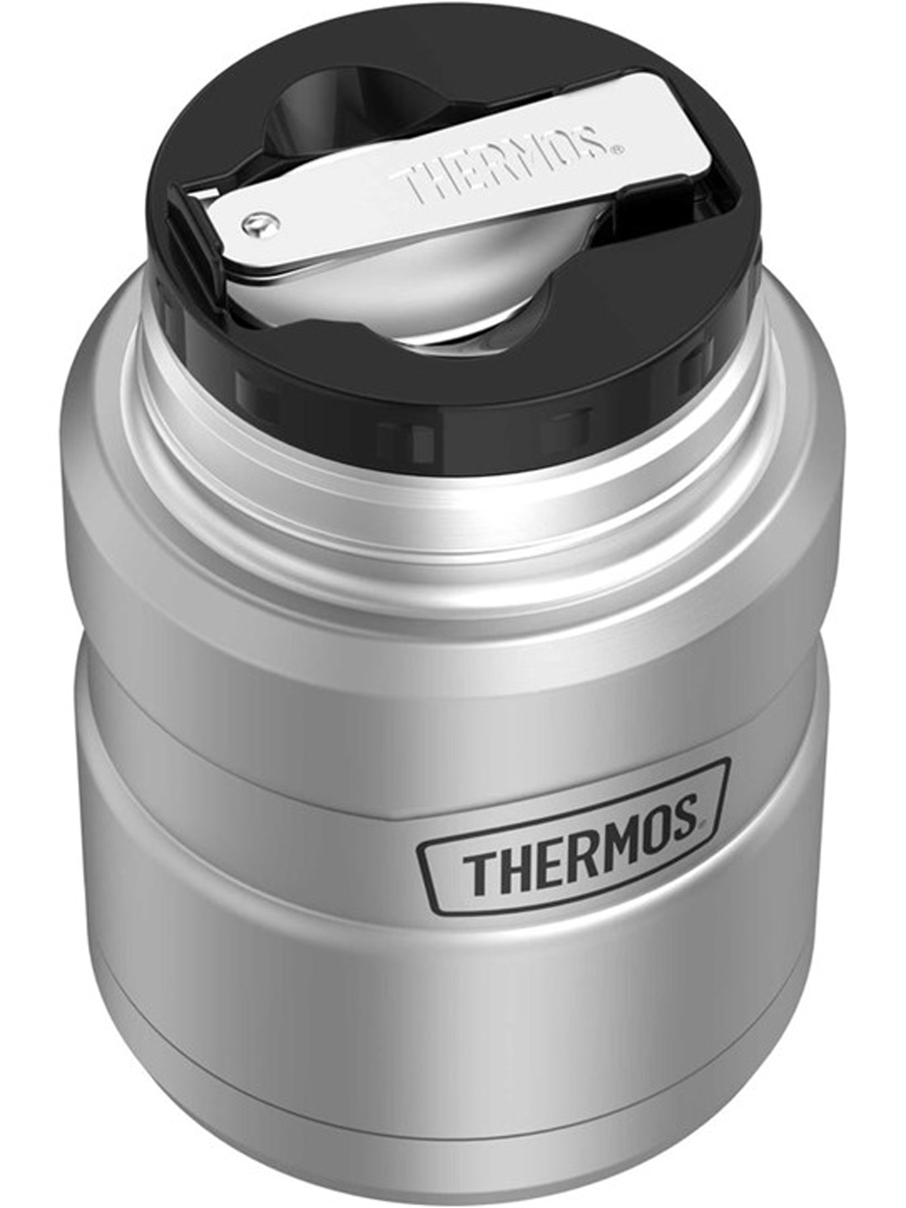 Термос для еды супа 470 мл с ложкой THERMOS KING-3000 стальной – нержавеющая сталь герметичный тепло/холод 9/14 часов - фото 13