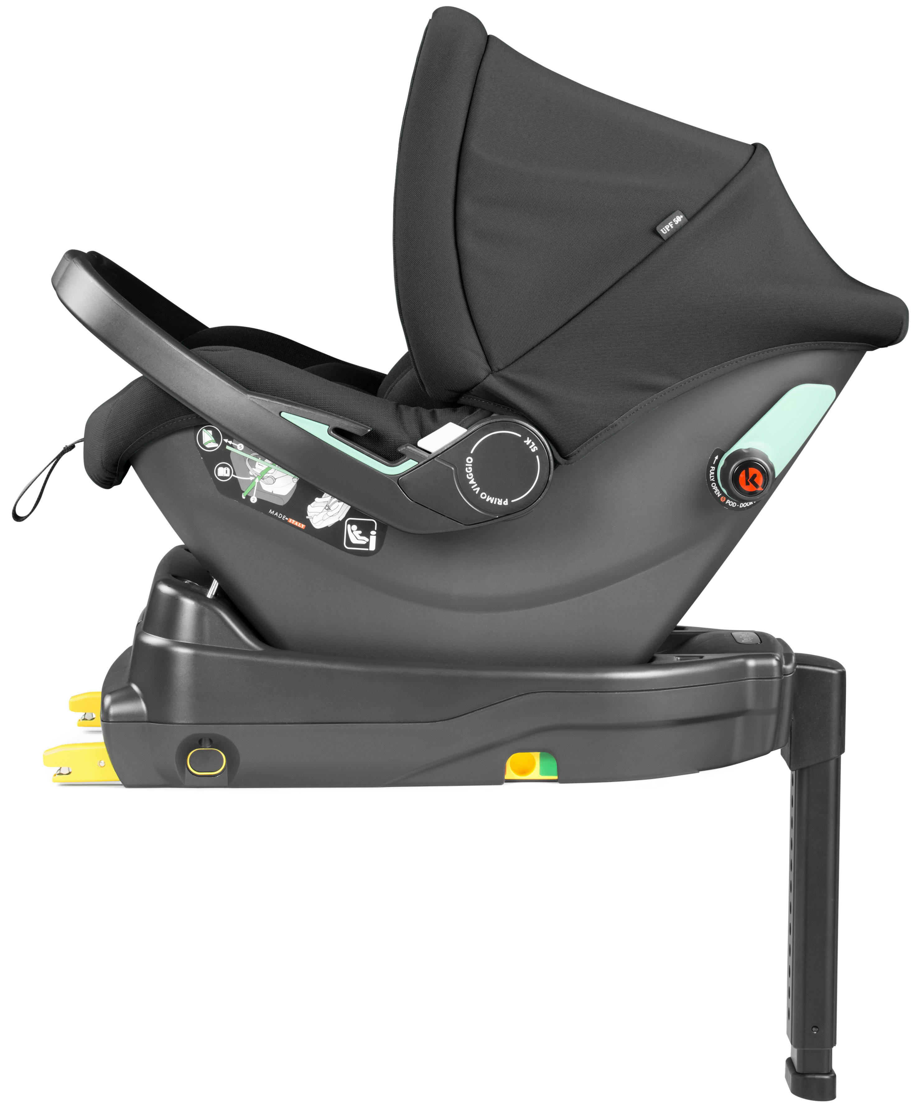 Автокресло Peg-Perego SLK 0 (0 -13 кг) зеленый - фото 9