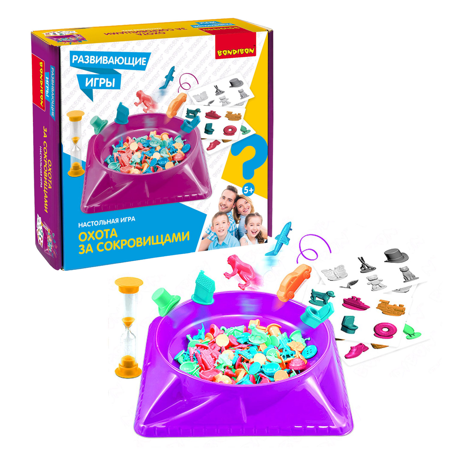Настольная игра Bondibon детская Охота за Сокровищами - фото 1