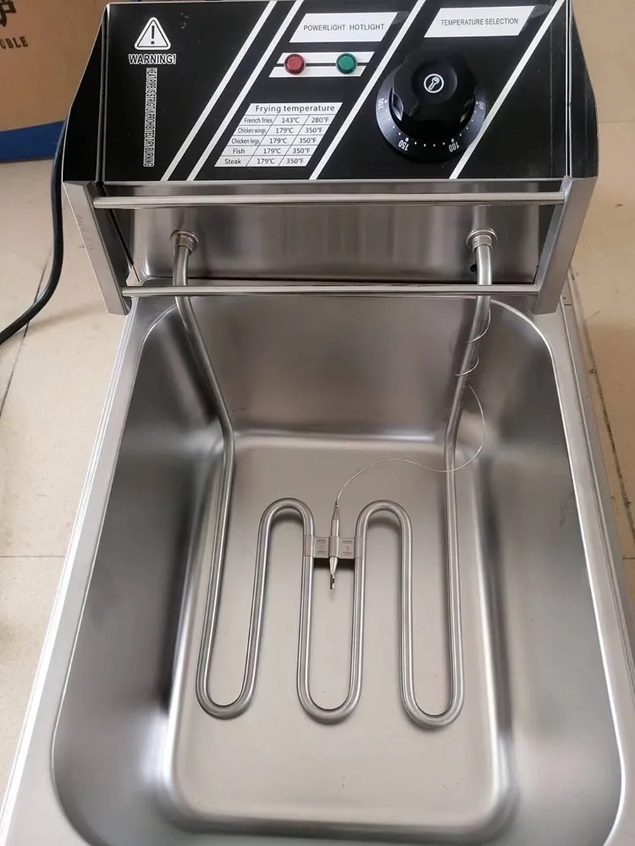 Фритюрница CASTLELADY 7 л, 2000 Вт с терморегулятором и корзиной - фото 8