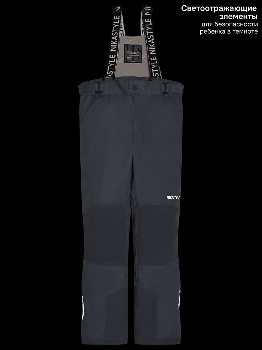 Брюки NIKASTYLE 2з4924 серый - фото 9