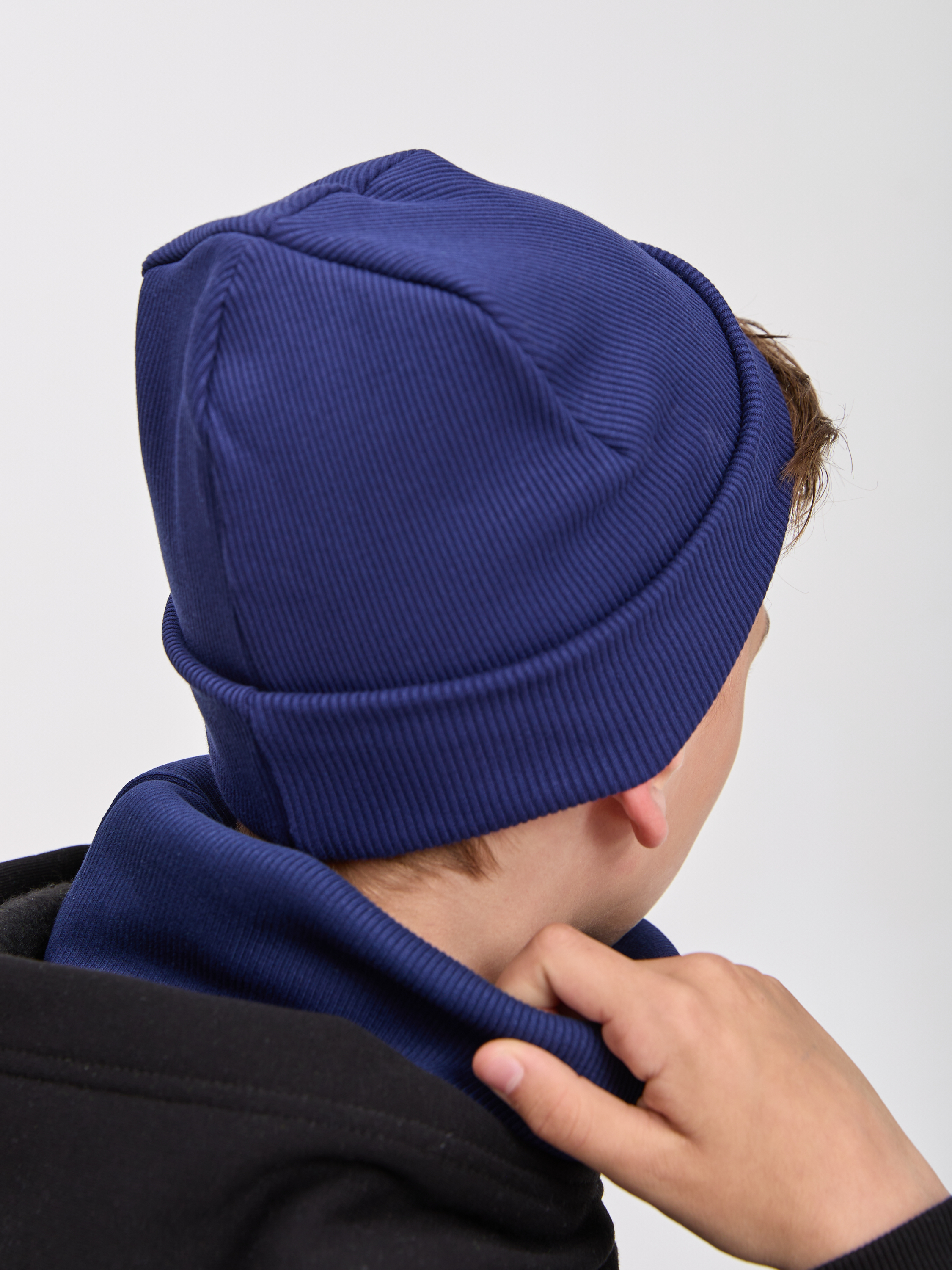 Шапка и снуд Лапушка 0258 тёмно-синий - фото 10