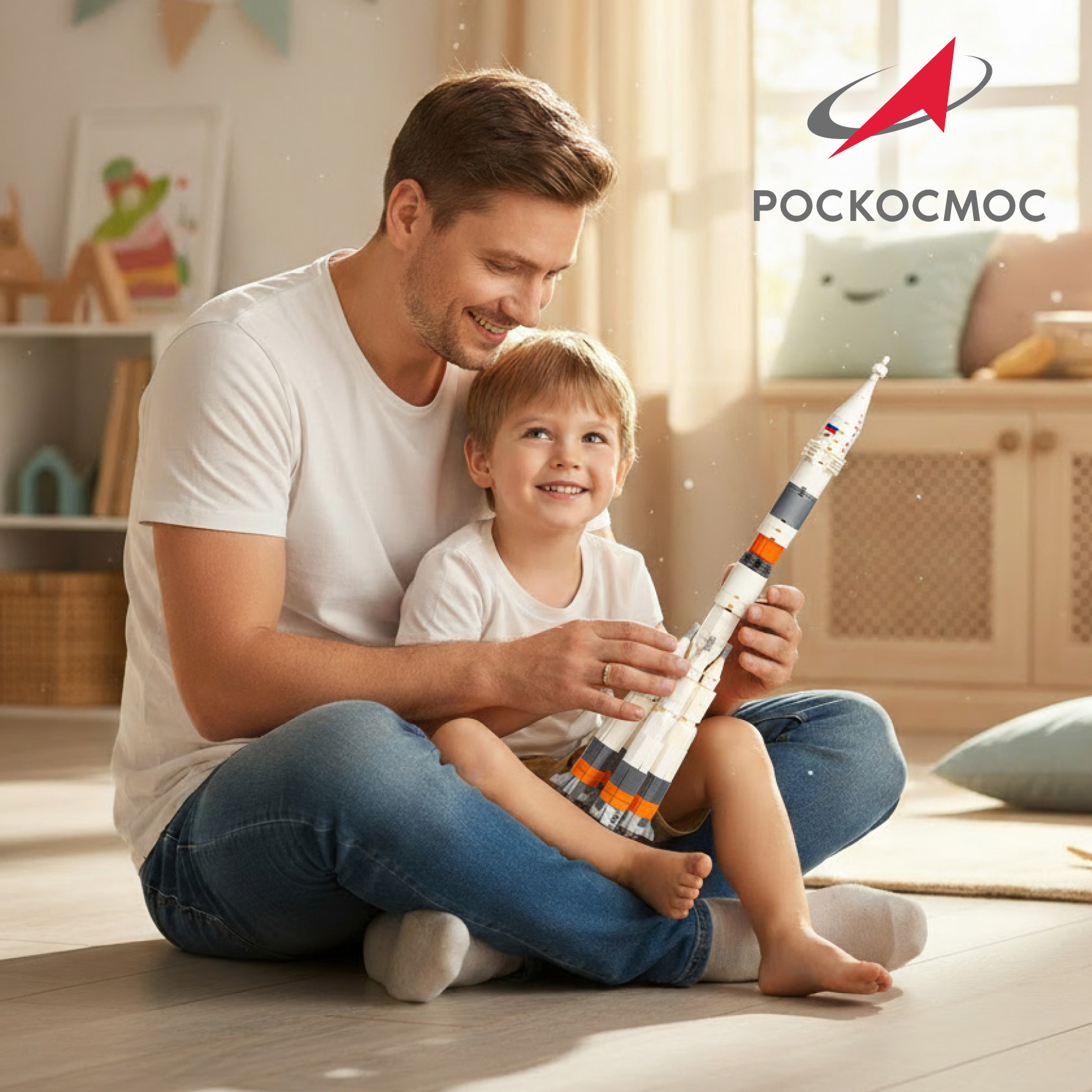 Конструктор Роскосмос Ракета-носитель Союз 2.1 759 дет. - фото 8