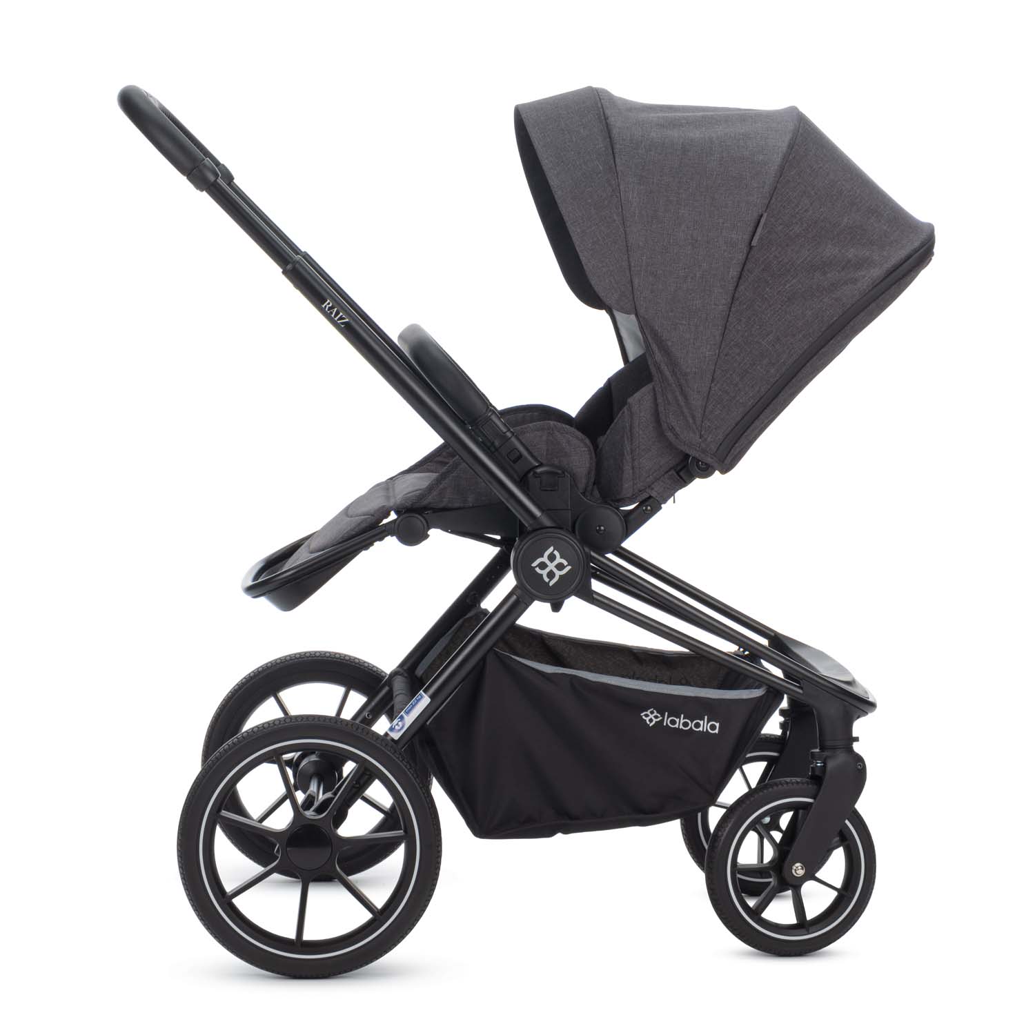 Коляска 2в1 Labala Raiz Stone grey - фото 20