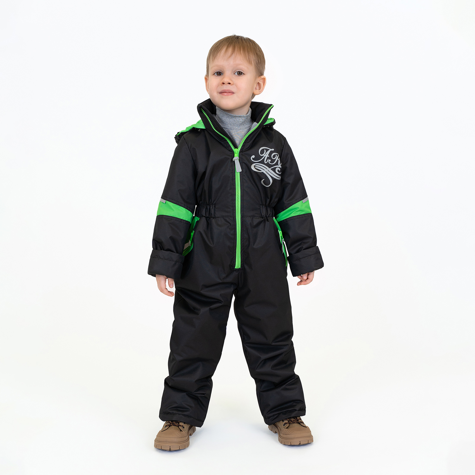 Комбинезон Arctic kids 30-041/2 черный яблоко - фото 13