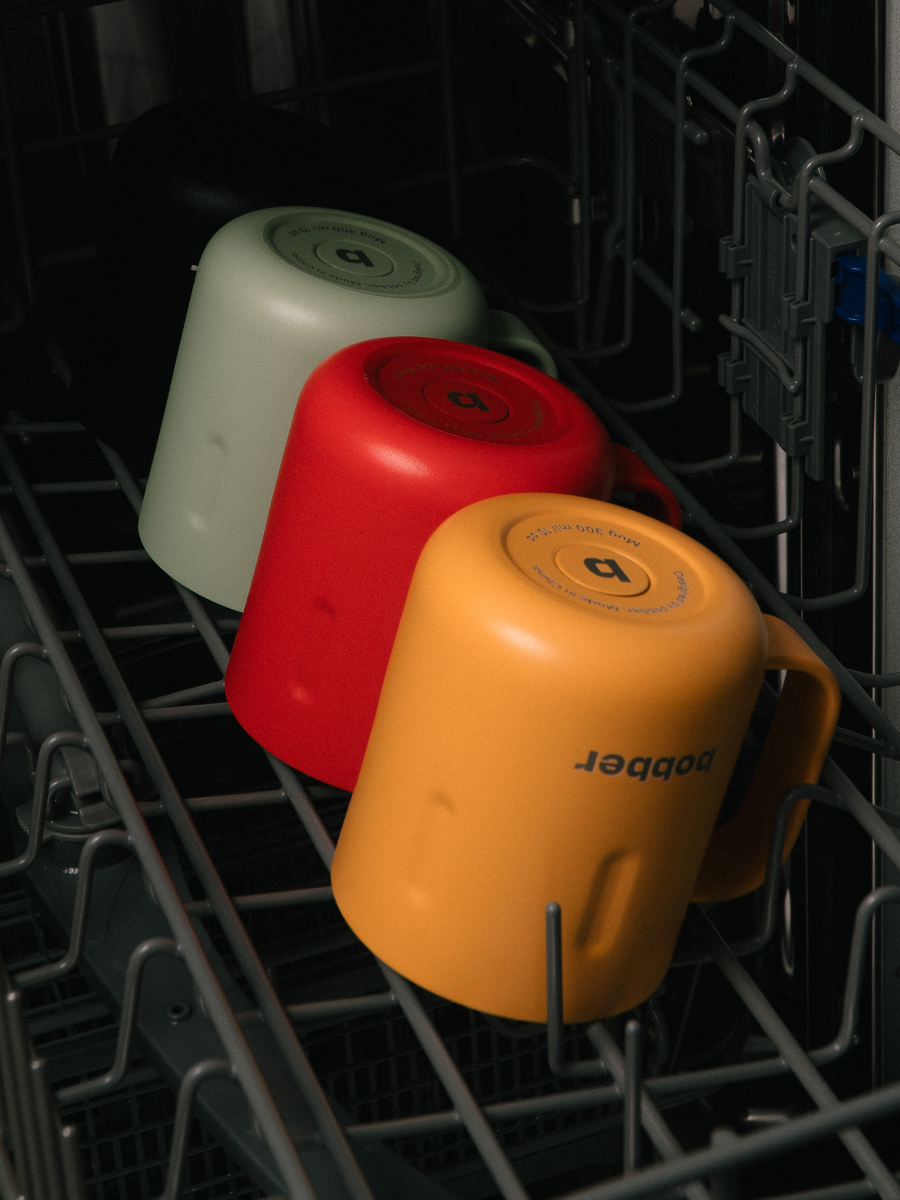 Термокружка Mug 300 мл для напитков Bobber оранжевый - фото 5