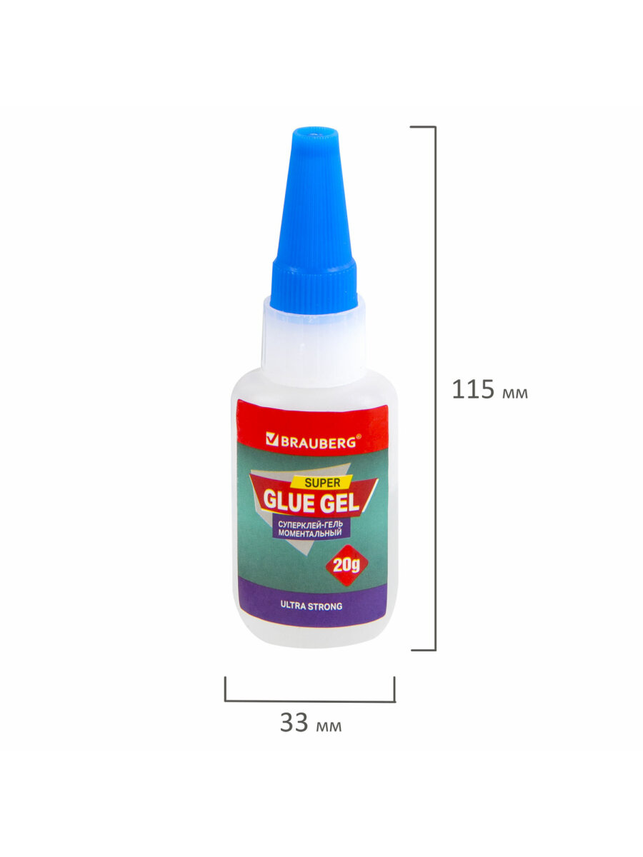 Клей Brauberg гель момент ультрапрочный - фото 19