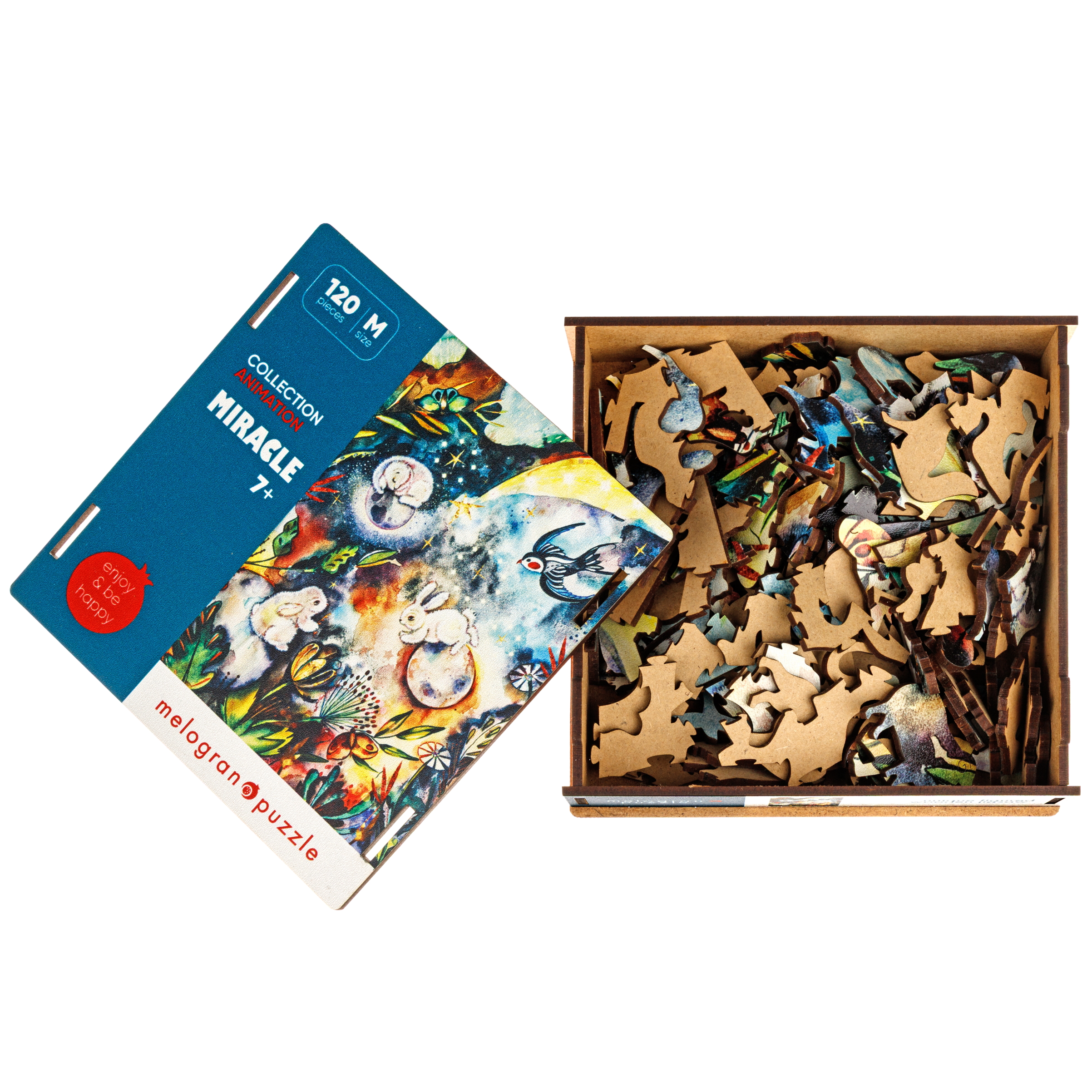 Пазл 1TOY Чудесный мир с животными деревянный - фото 4