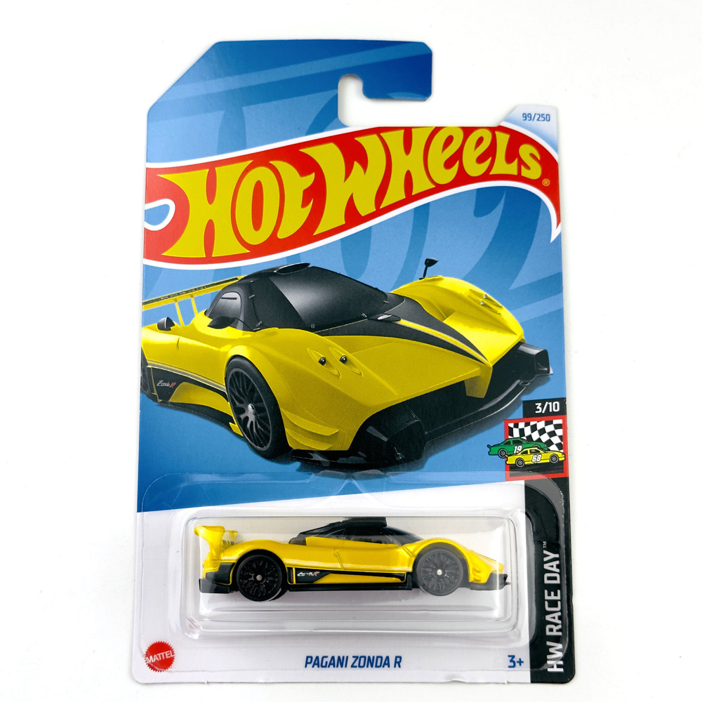 Автомобиль Hot Wheels Pagani Zonda R 1:64 04930/62872 - фото 1