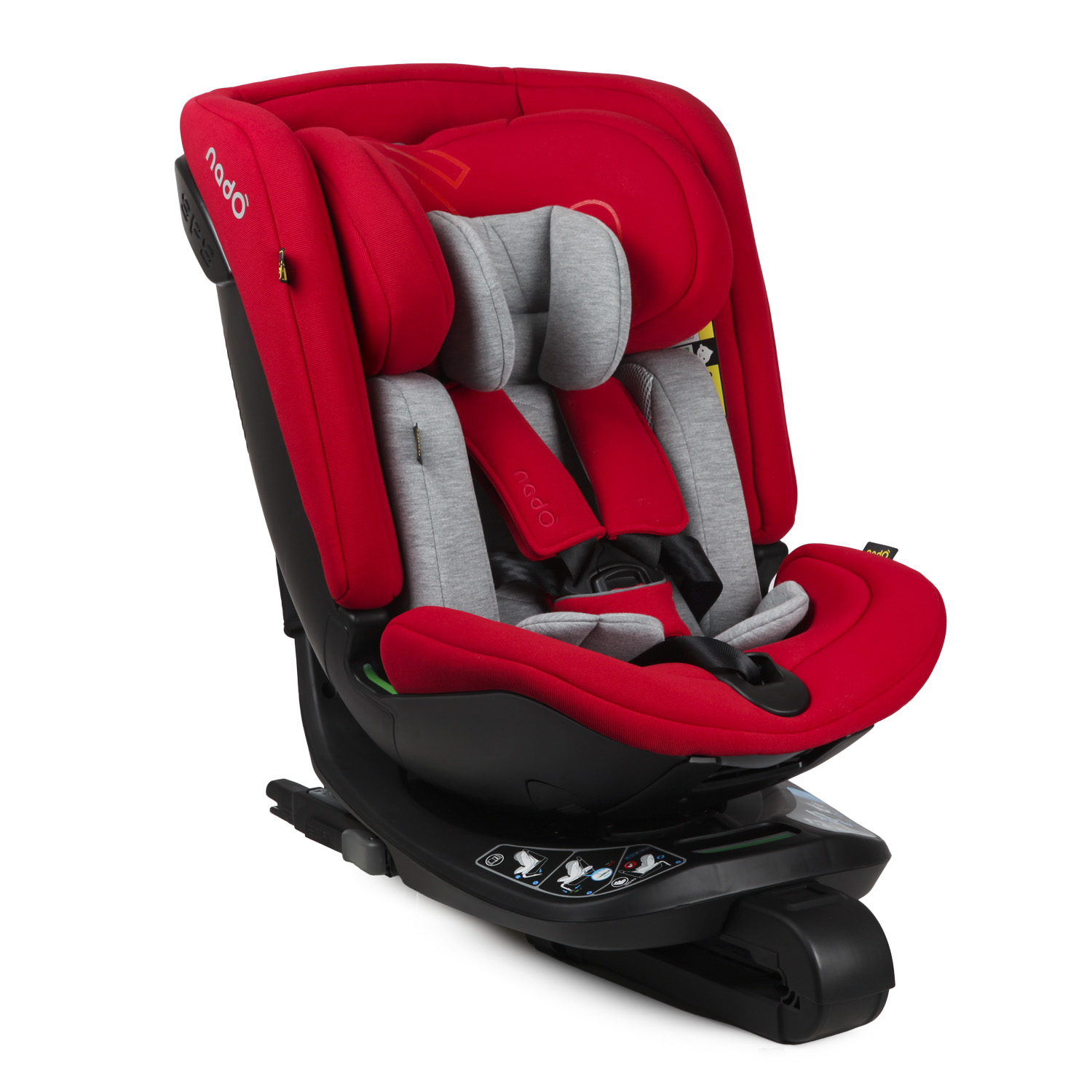 Автокресло nado Garnet red Isofix 0+/1/2/3 (0-36 кг) - фото 11