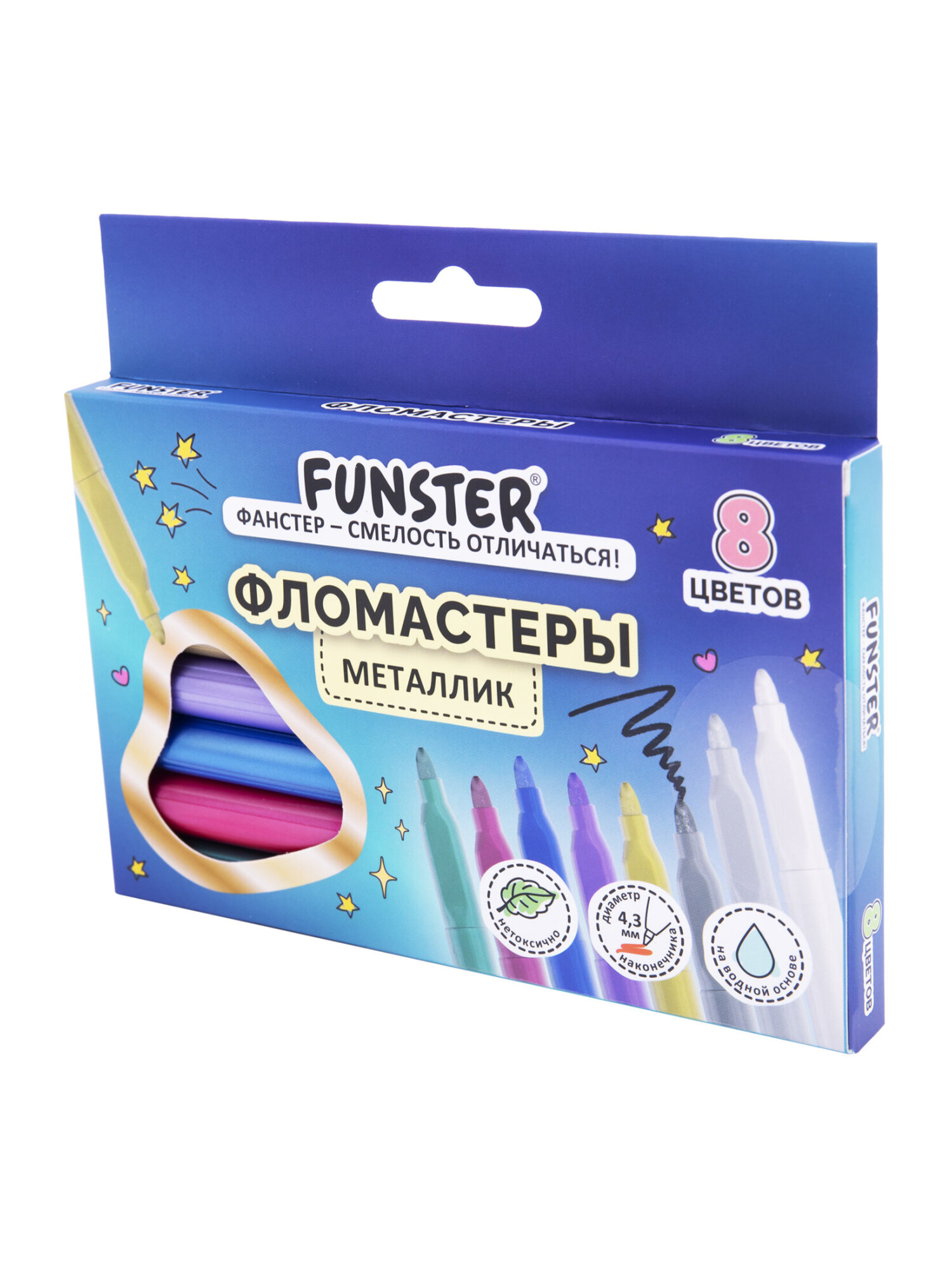 Фломастеры Funster 8 шт. - фото 3