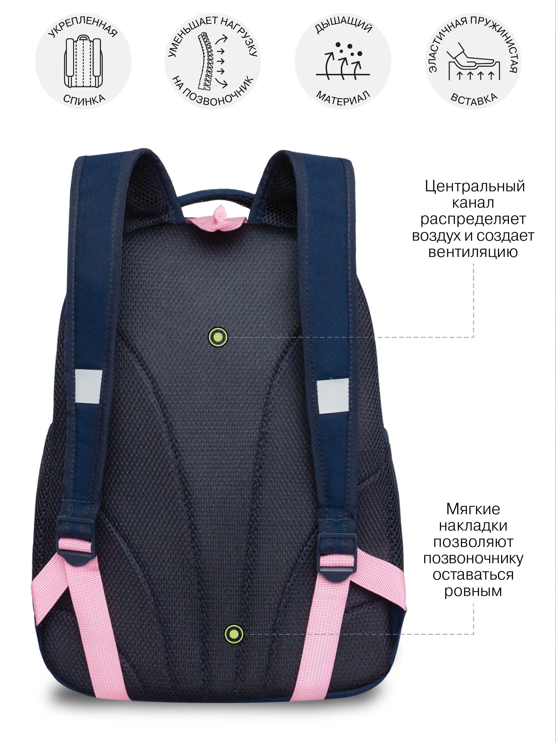 Рюкзак Grizzly для девочки - фото 8