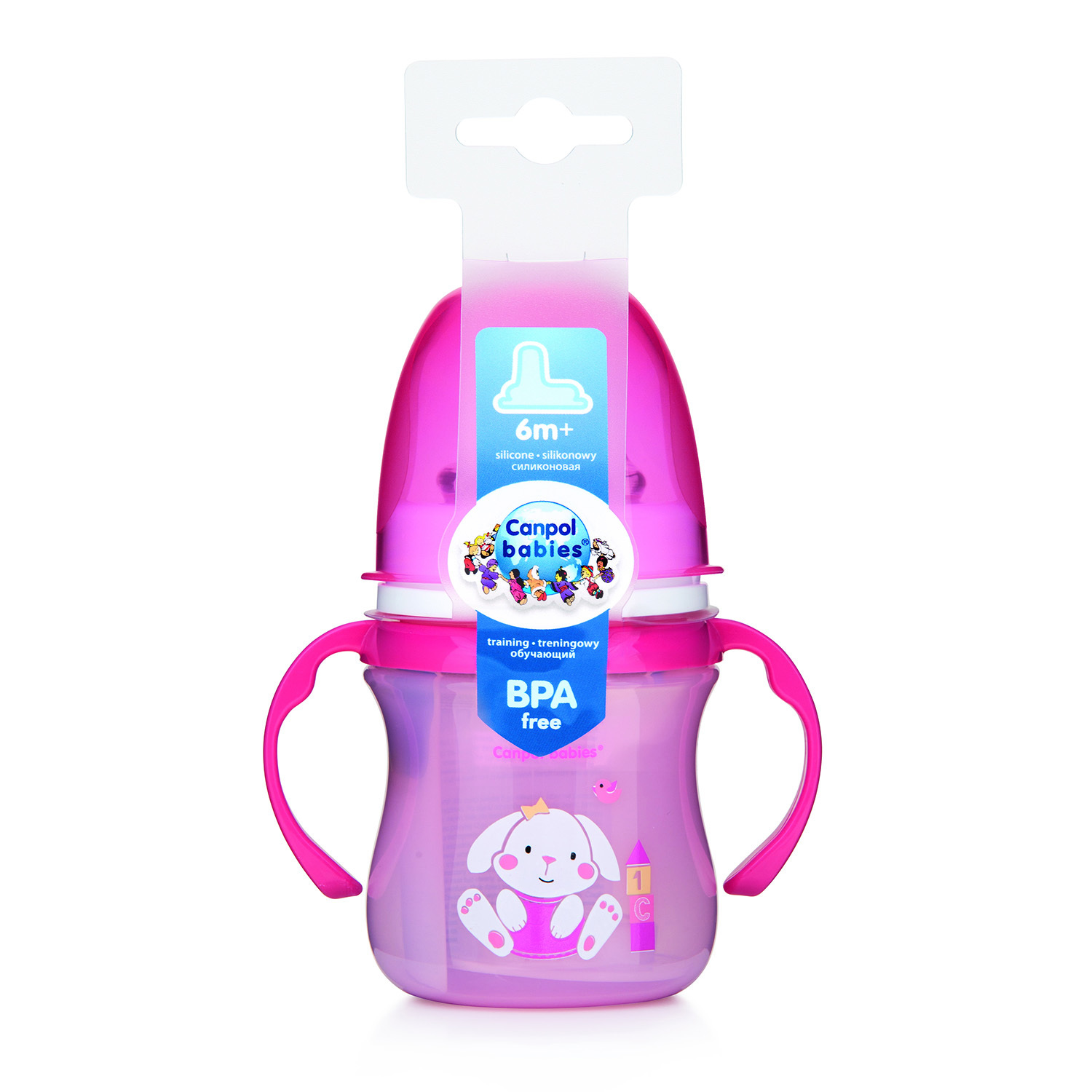 Поильник Canpol Babies 120 мл в ассортименте - фото 4