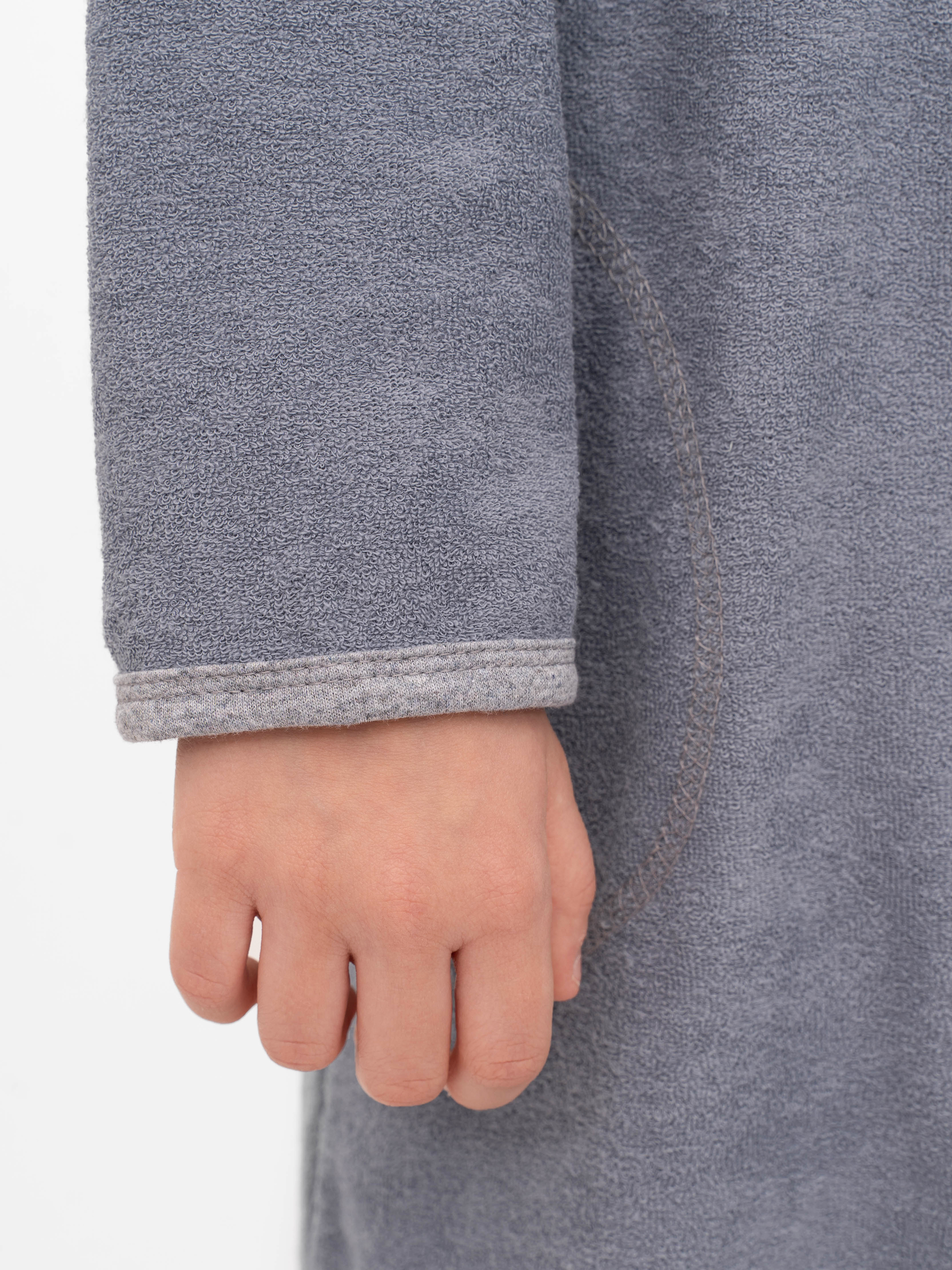 Халат Утенок 906 серый - фото 18