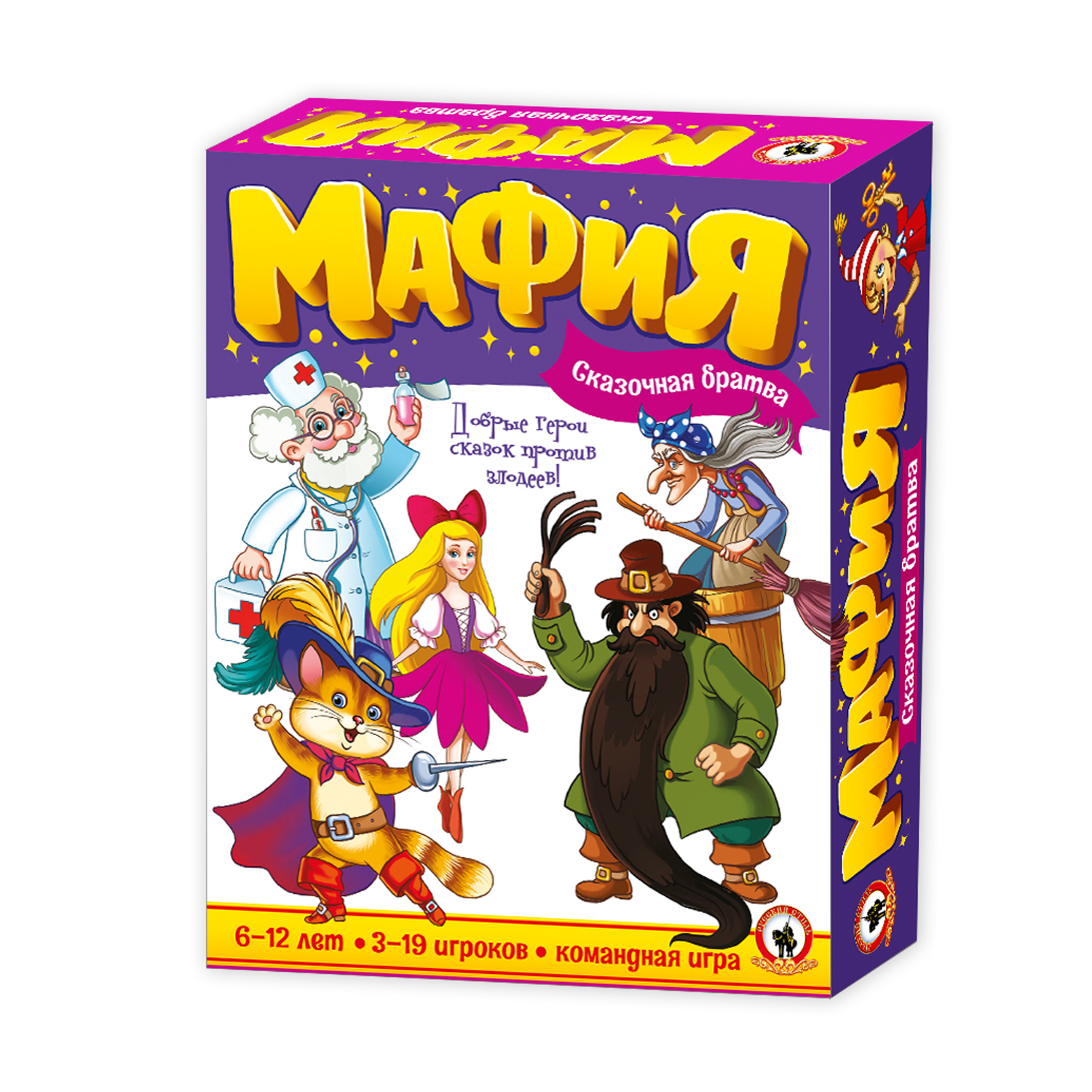 Настольная игра Русский стиль Мафия Сказочная Братва - фото 1