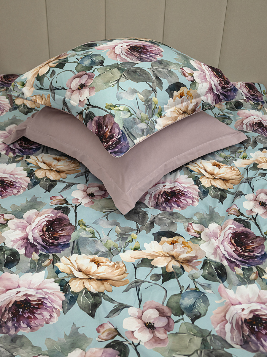 Комплект постельного белья MCotton Илэрия евро 4 предм. - фото 2