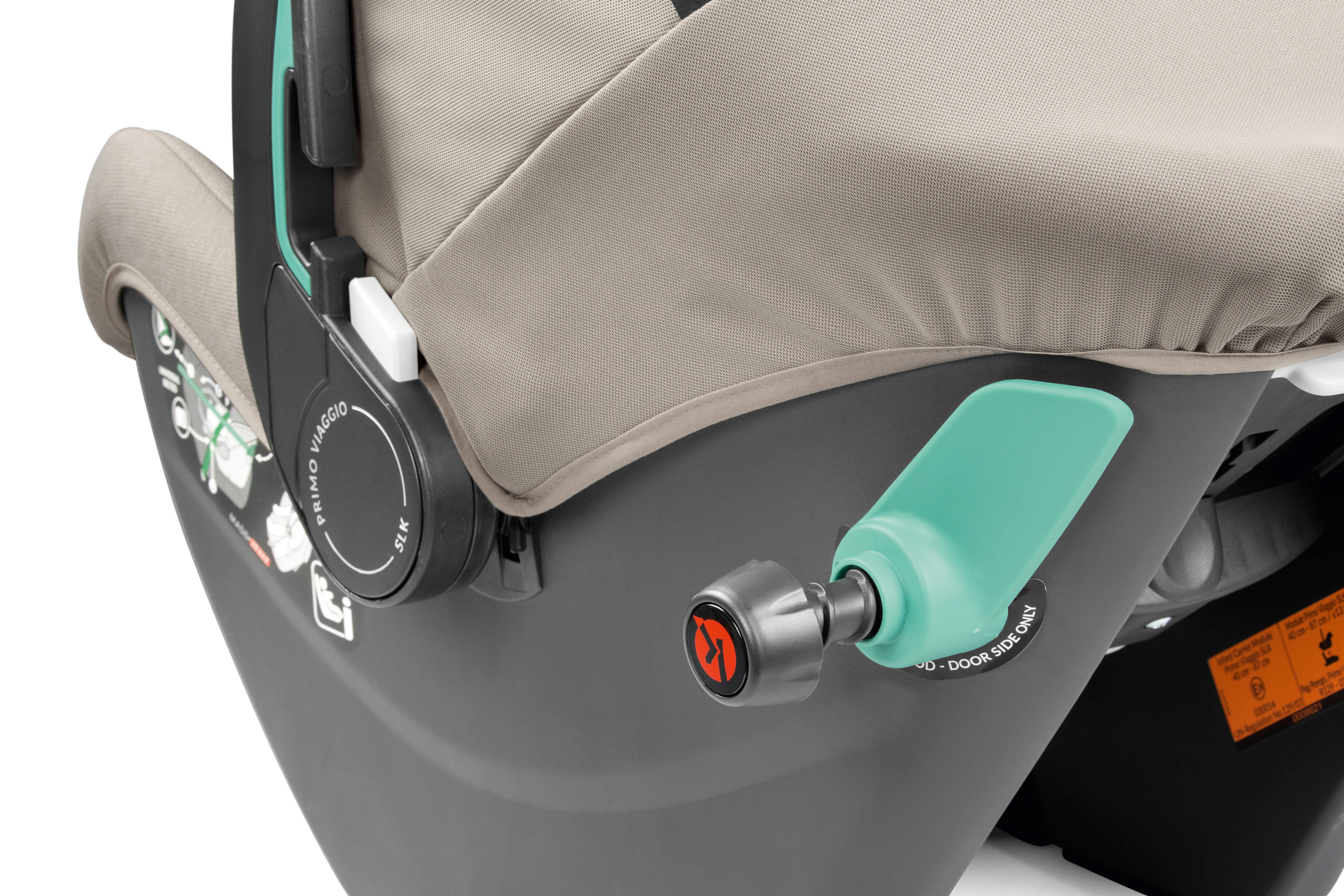 Автокресло Peg-Perego SLK 0 (0 -13 кг) бежевый - фото 4