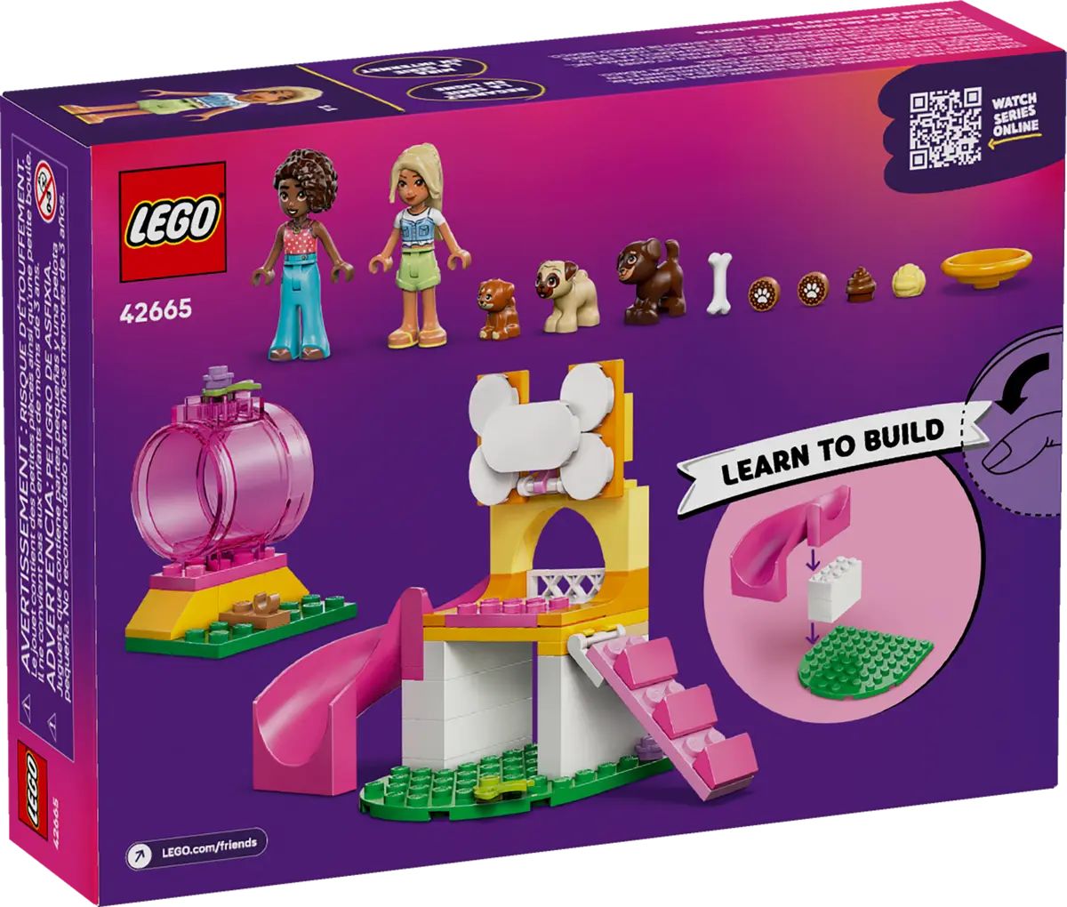 Конструктор LEGO Friends Игровая площадка для щенков 66 дет. - фото 5