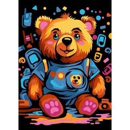 Картина по номерам Hobby Paint Милый медвежонок в ассортименте