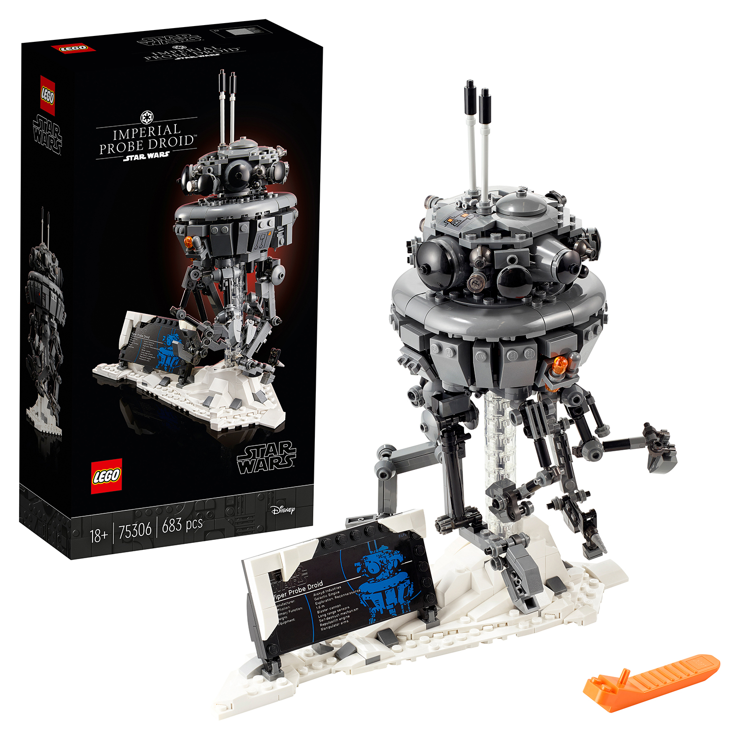 Конструктор LEGO Star Wars Имперский развед дроид блочный - фото 1