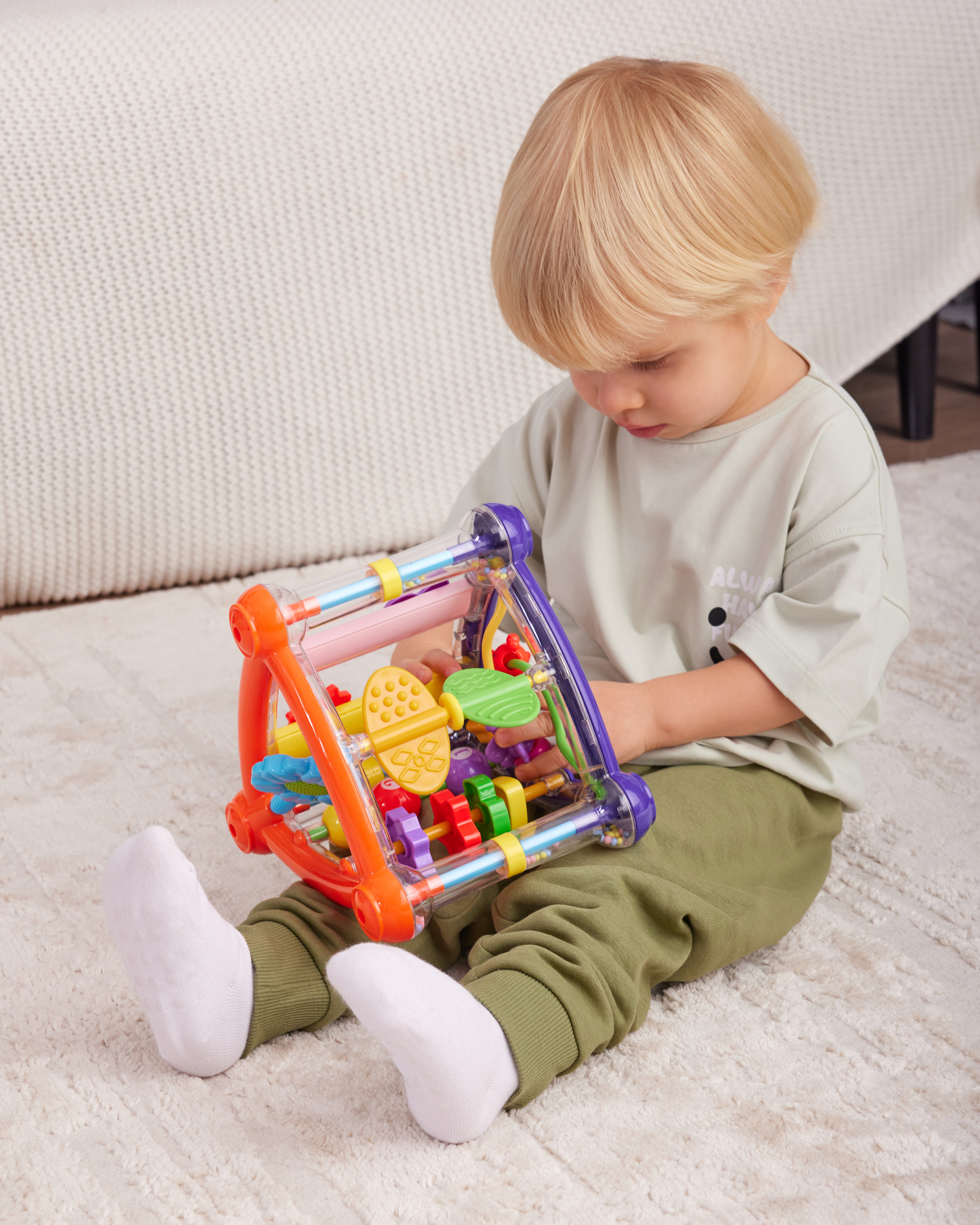 Игрушка BabyGo развивающий центр Треугольник - фото 4