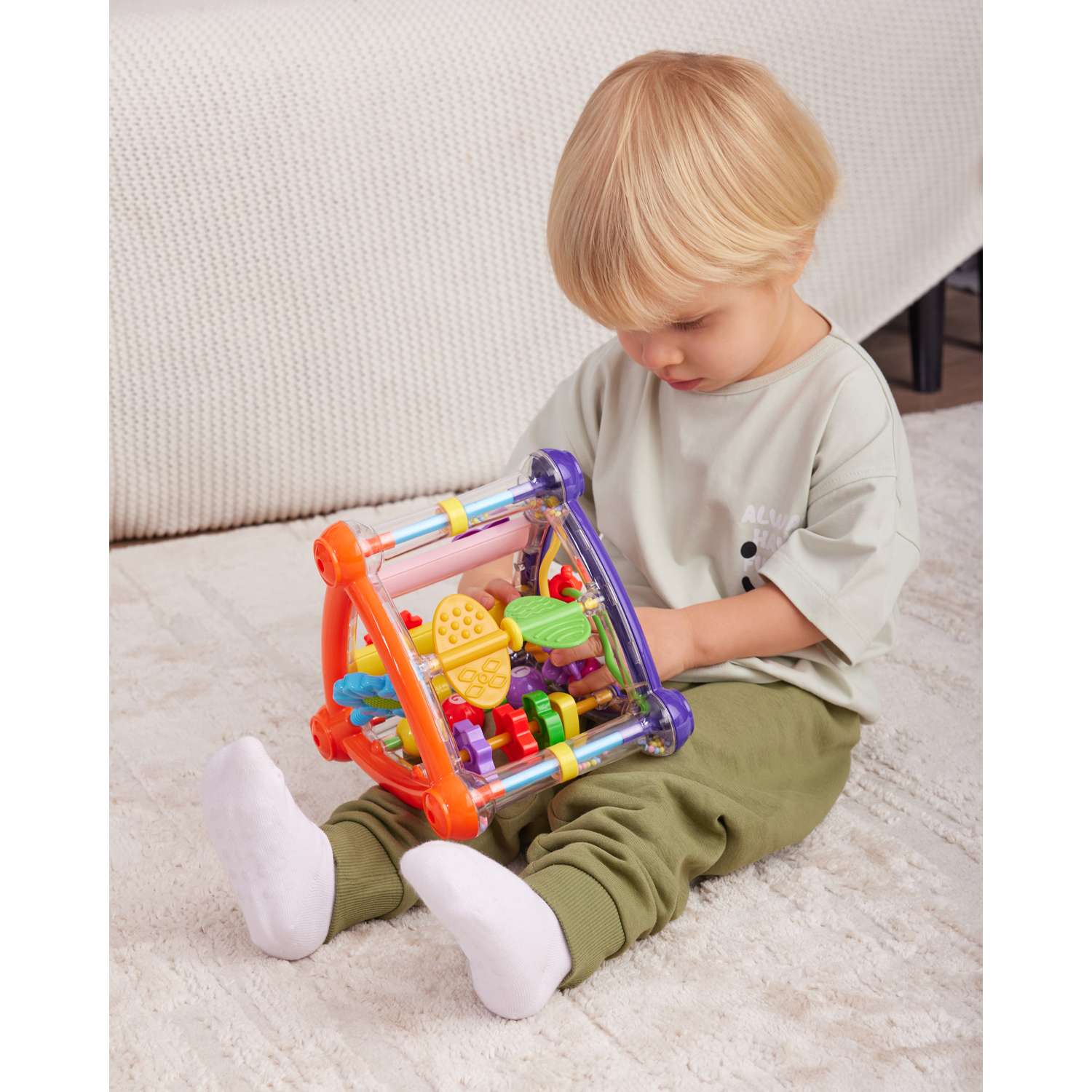 Игрушка BabyGo развивающий центр Треугольник - фото 4