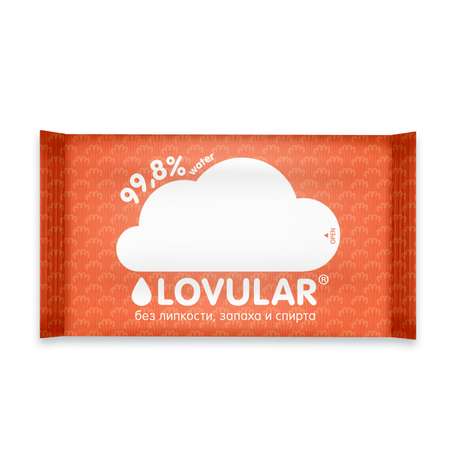 Влажные салфетки LOVULAR 10 шт.