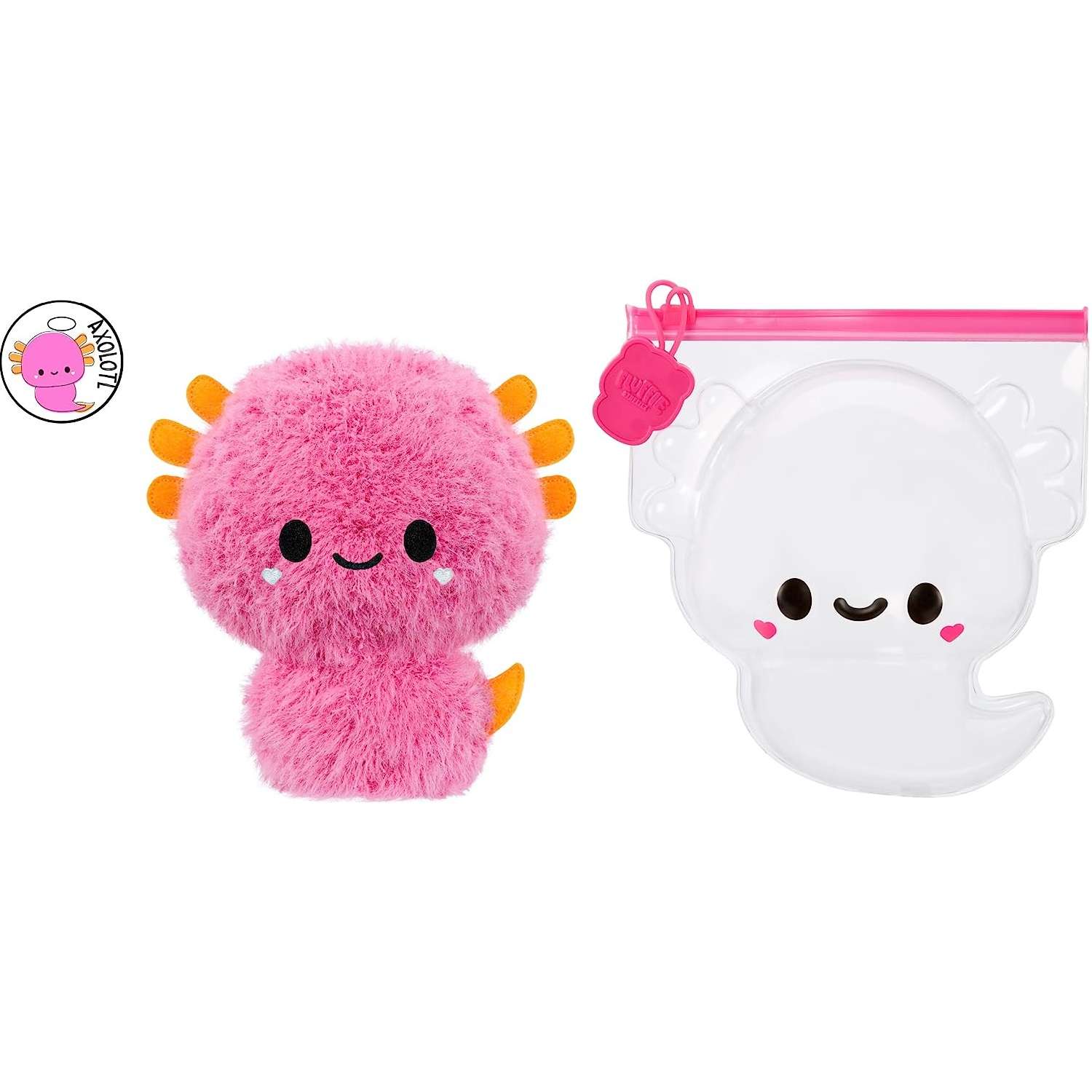 Игрушка мягкая FLUFFIE STUFFIEZ аксолотль 25 см - фото 6