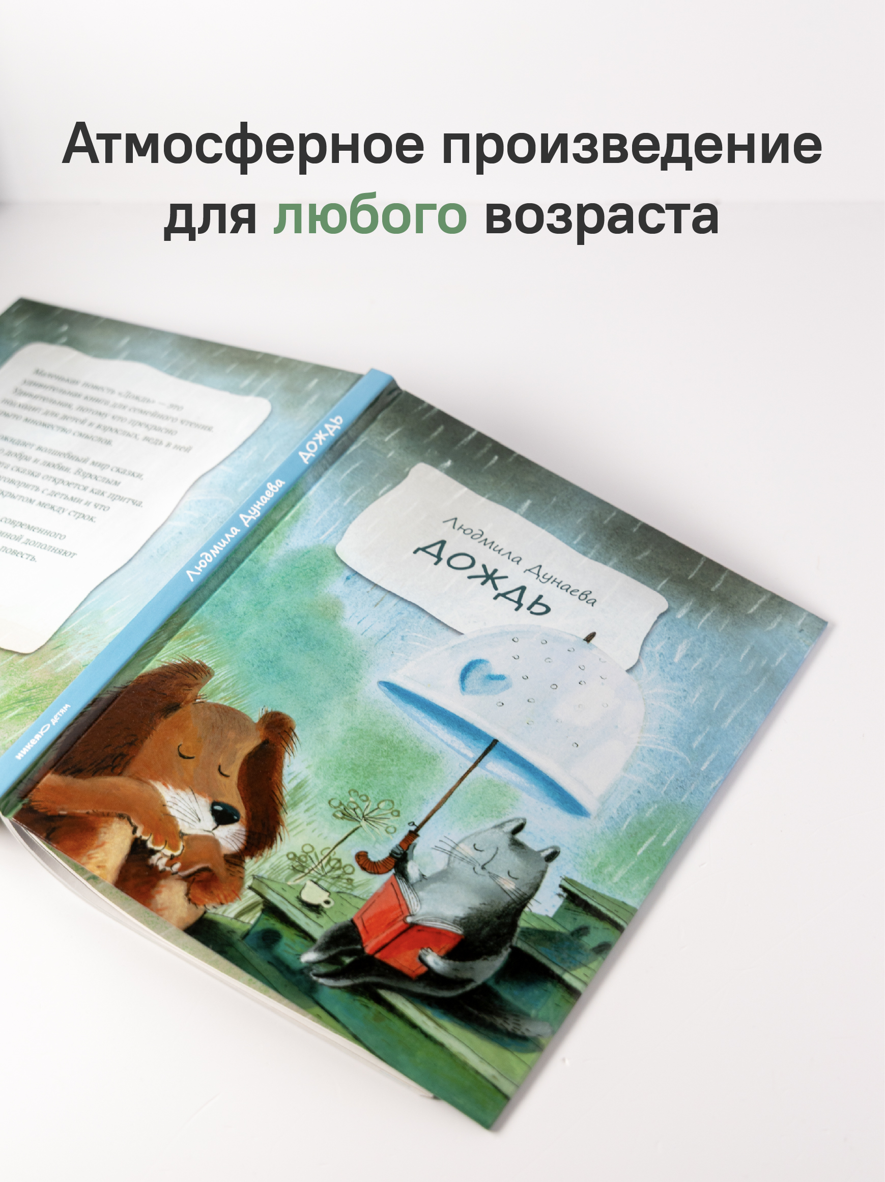 Дождь. Маленькая повесть Никея Книга для детей - фото 2
