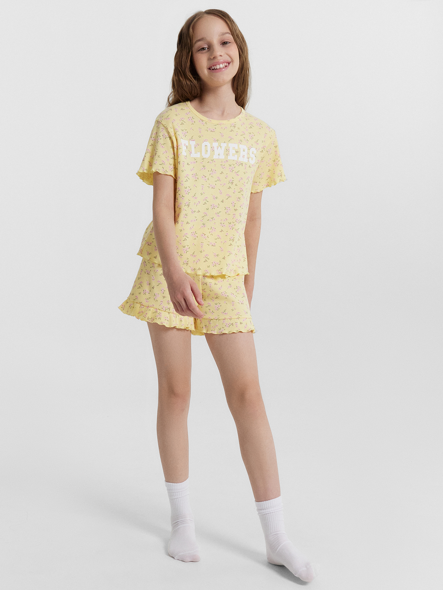 Пижама Mark Formelle (Марк Формэль) 567751/цветочки на желтом - фото 3