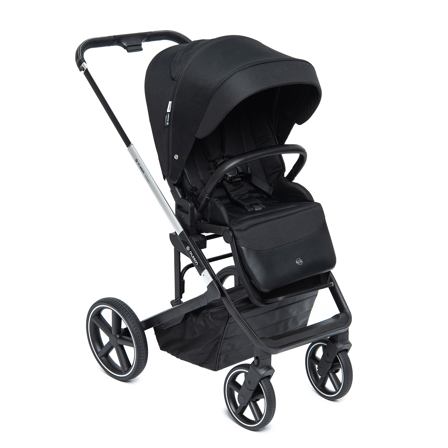 Коляска 2в1 Olsson Dream Black - фото 29