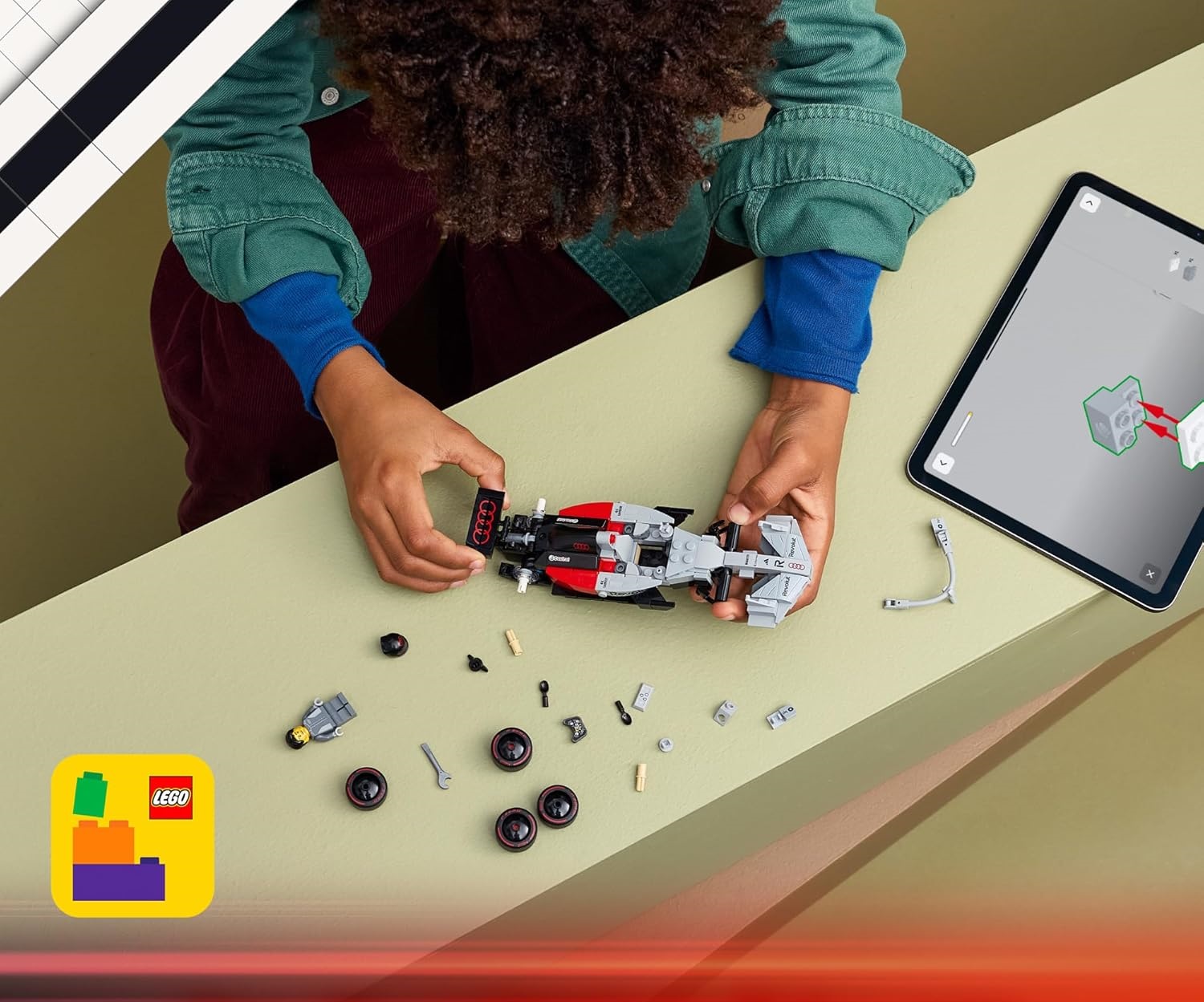 Конструктор LEGO Speed Champions Чемпионы по скорости 215 дет. - фото 6