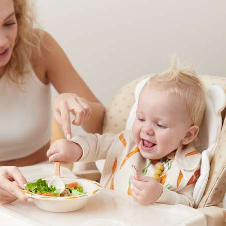 Нагрудник Happy Baby текстиль