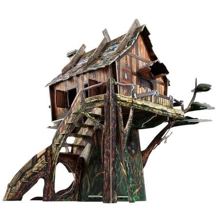 Игрушка из картона Умная бумага Хижина отшельника 565