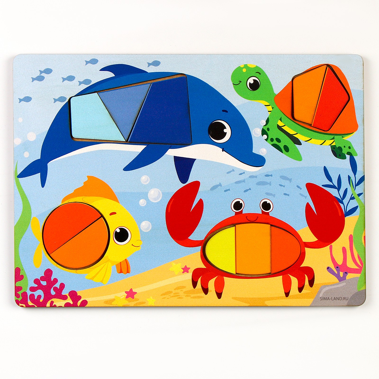 Настольная игра Лесная мастерская Морской мир - фото 3