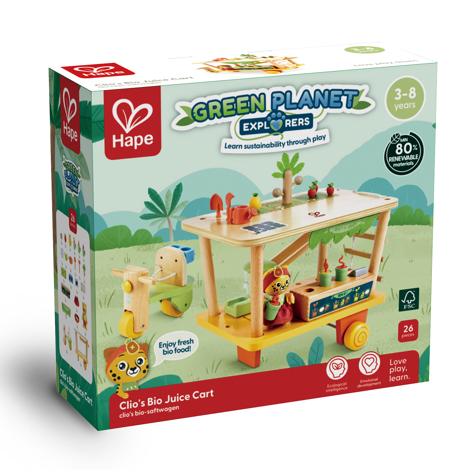 Игровой набор Hape Магазин на колесах - фото 13