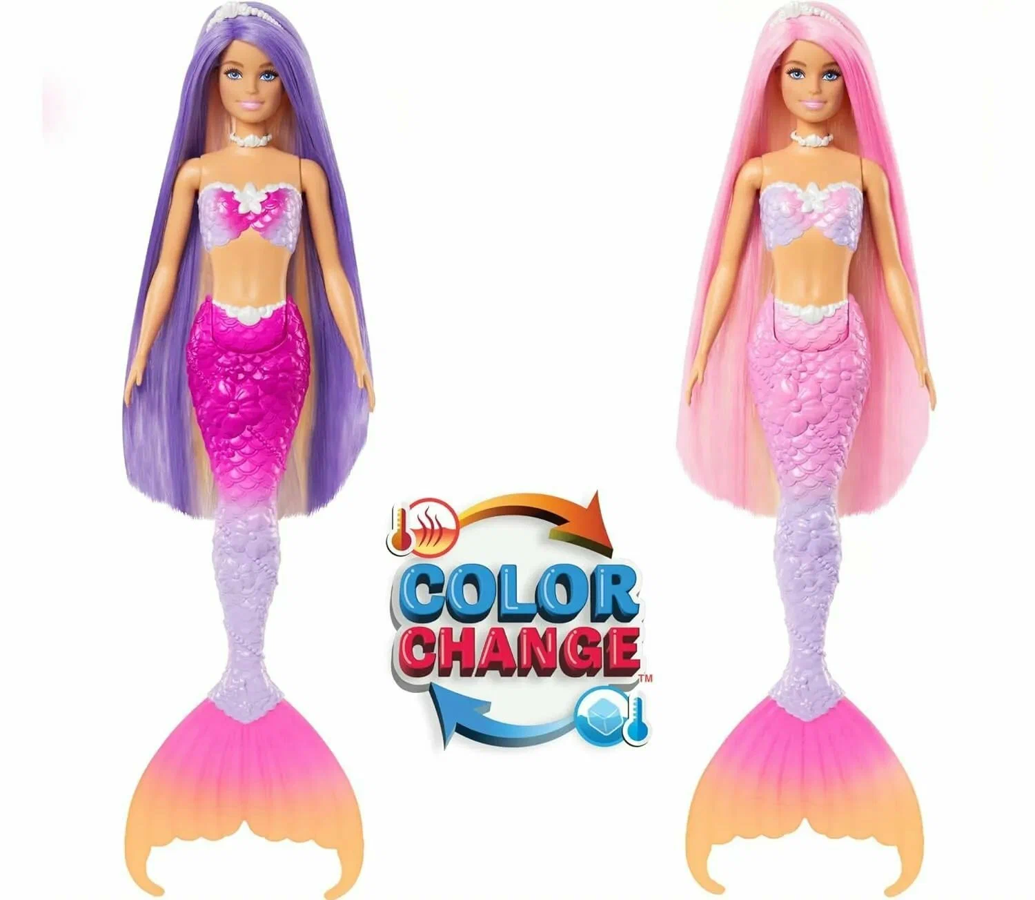 Кукла классическая Barbie Русалочка высота 28 см HRP97 - фото 2
