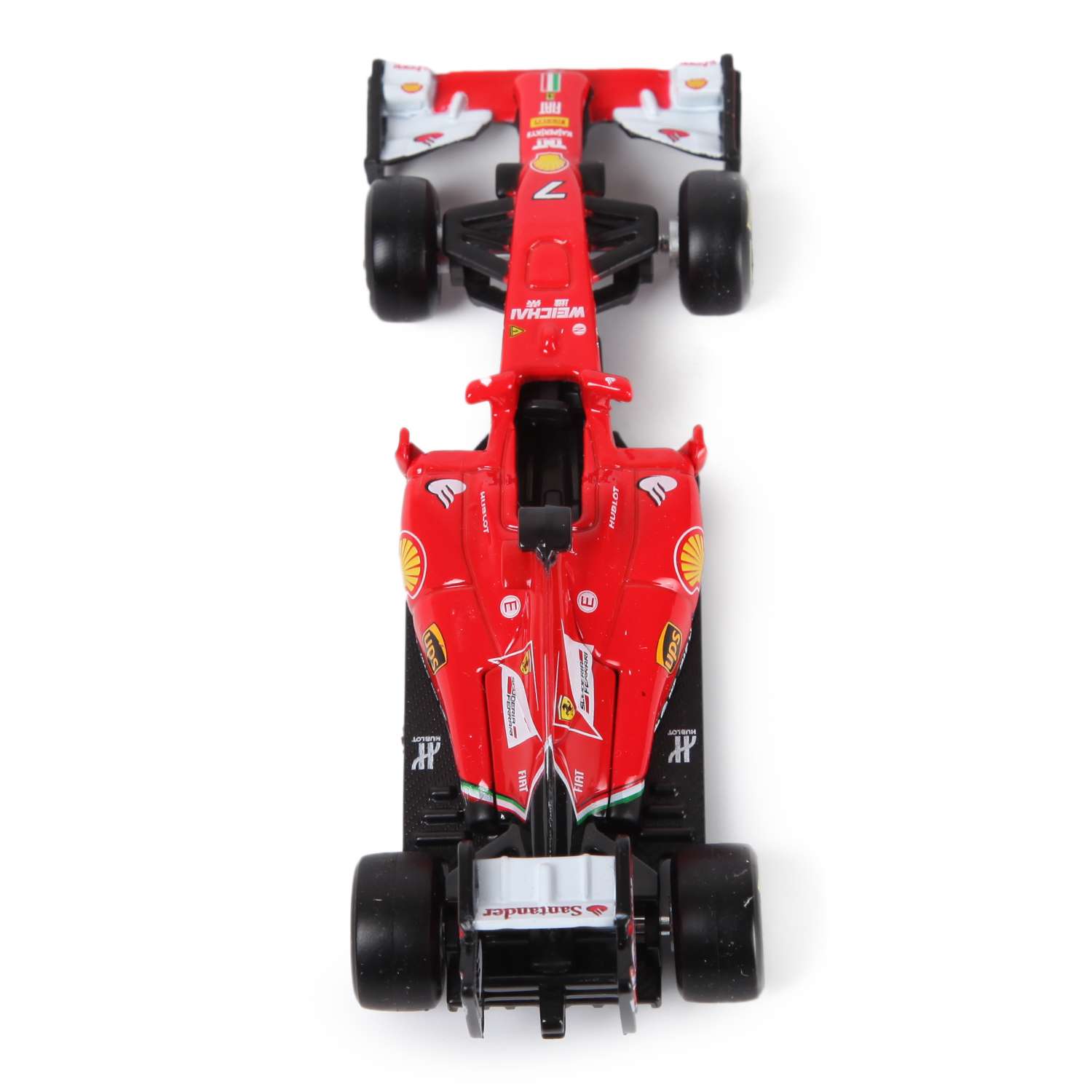 Автомобиль BBurago Ferrari Racing F14t 18-36801W 1:43 18-36801W - фото 4