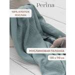 Пелёнка Perina Аквамарин муслин