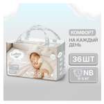 Подгузники Lulllio ночные NB (0-5 кг) 36 шт.