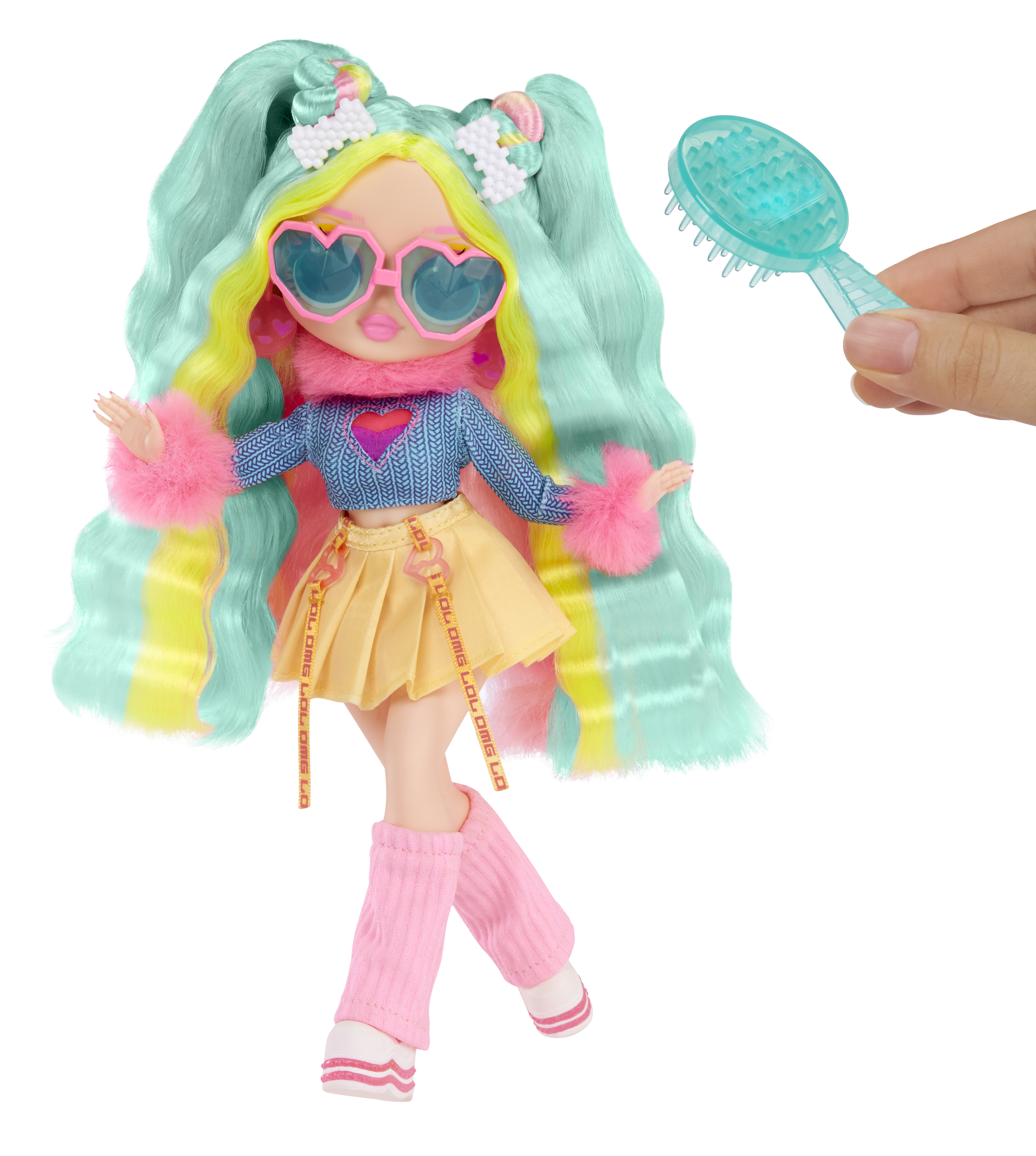 Кукла модельная L.O.L. Surprise! OMG Sunshine Bubblegum DJ 589426EUC - фото 4