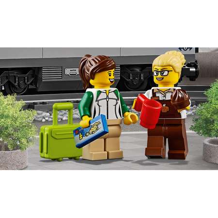 Конструктор LEGO City Trains Пассажирский поезд блочный