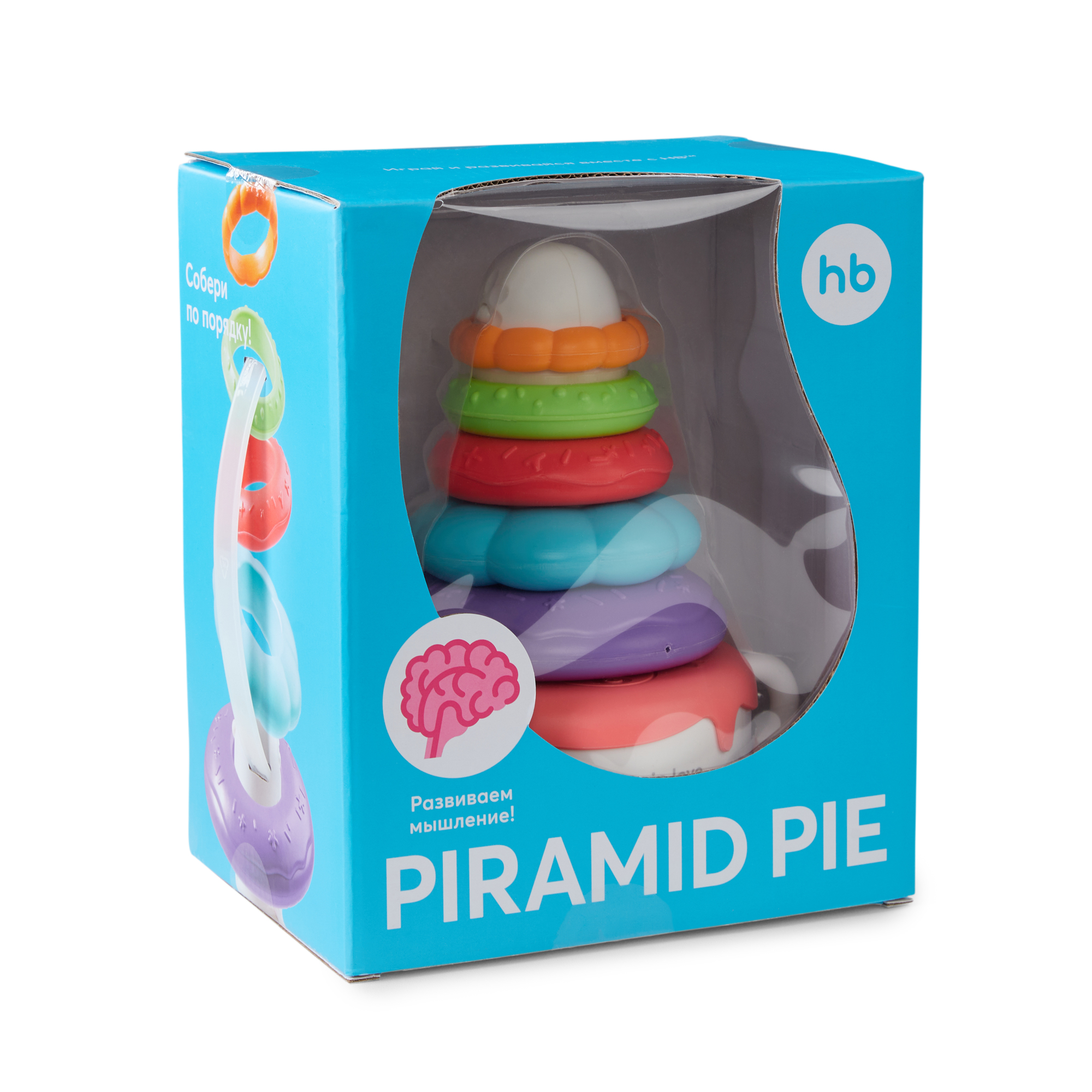 Игрушка Happy Baby пирамидка - фото 16